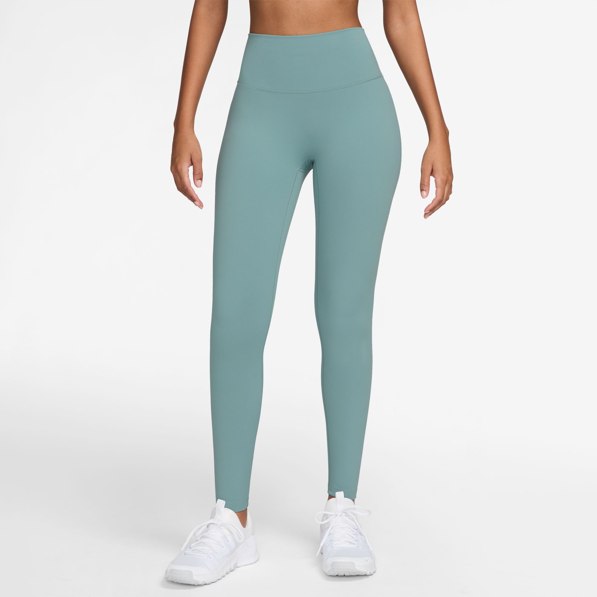 Nike One Calzas Seamless Front, NEGRO, hi-res