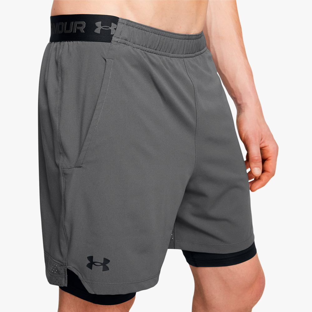 Under Armour Shorts Vanish Woven, GRIS, hi-res