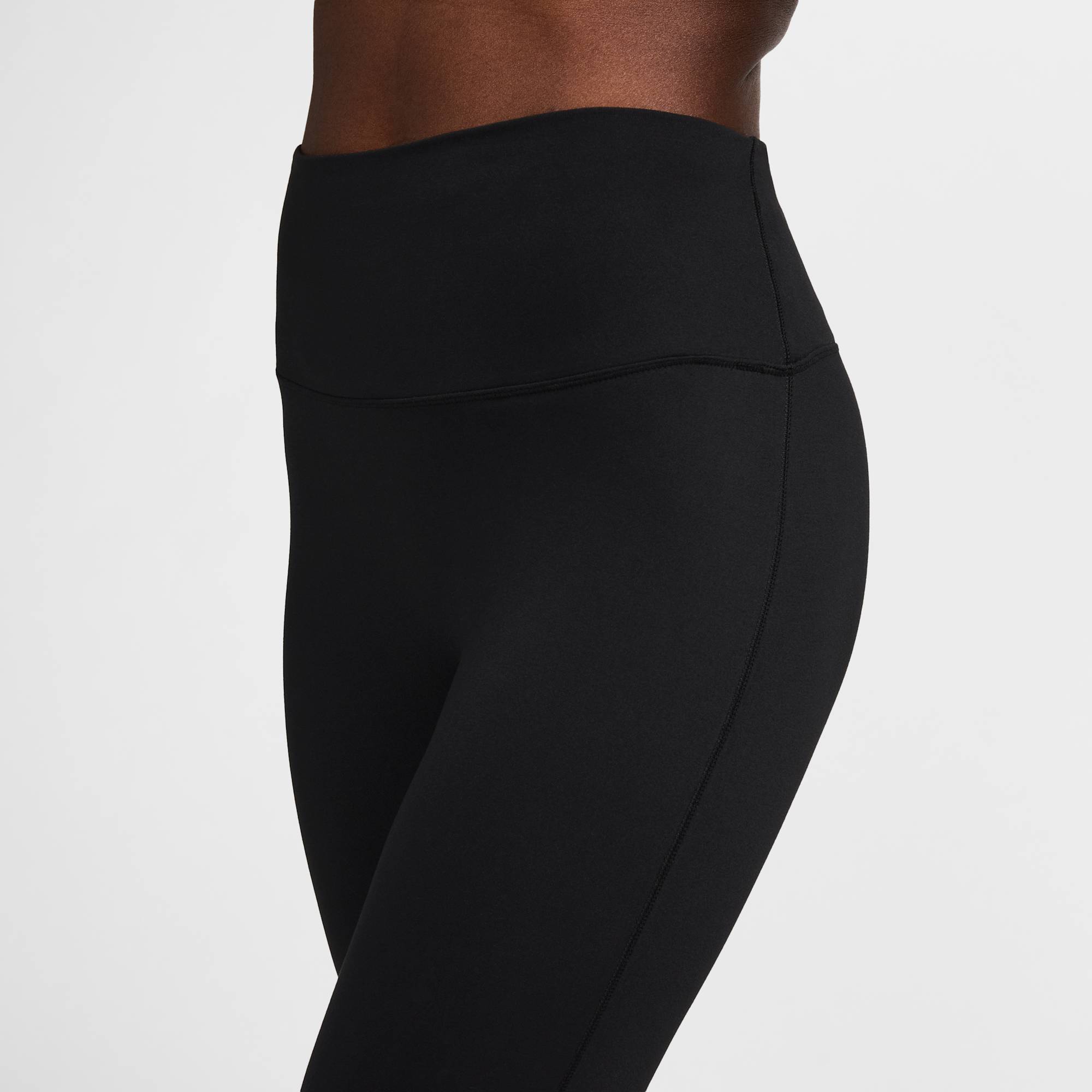 Nike One Calzas Seamless Front, NEGRO, hi-res