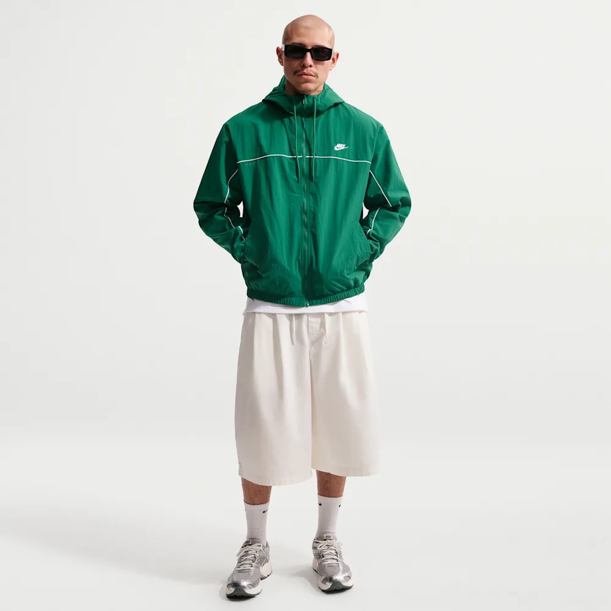 Nike Chaqueta Club, VERDE, hi-res