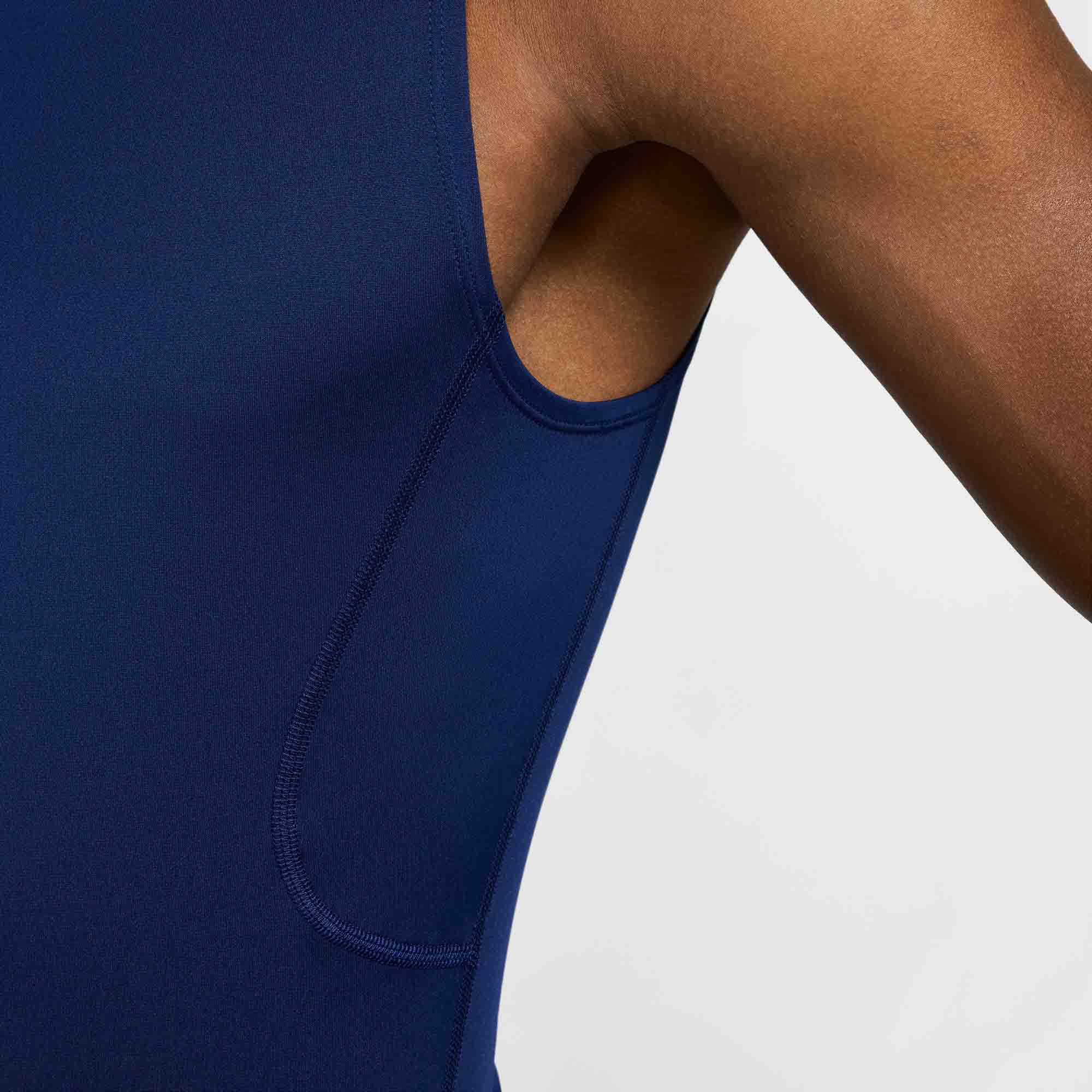 Nike Pro, AZUL, hi-res