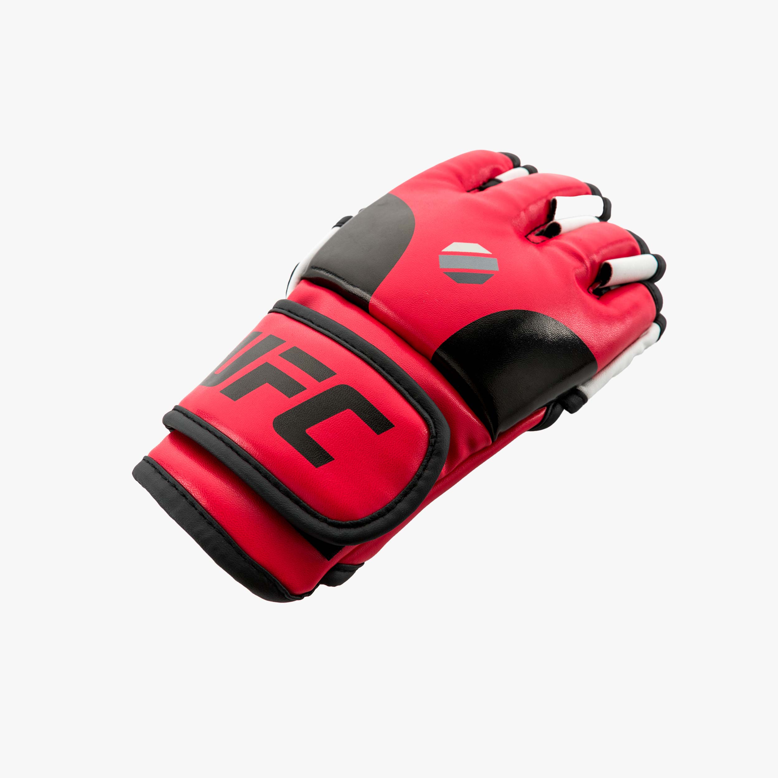 UFC Guantes MMA Open Palm, ROJO, hi-res