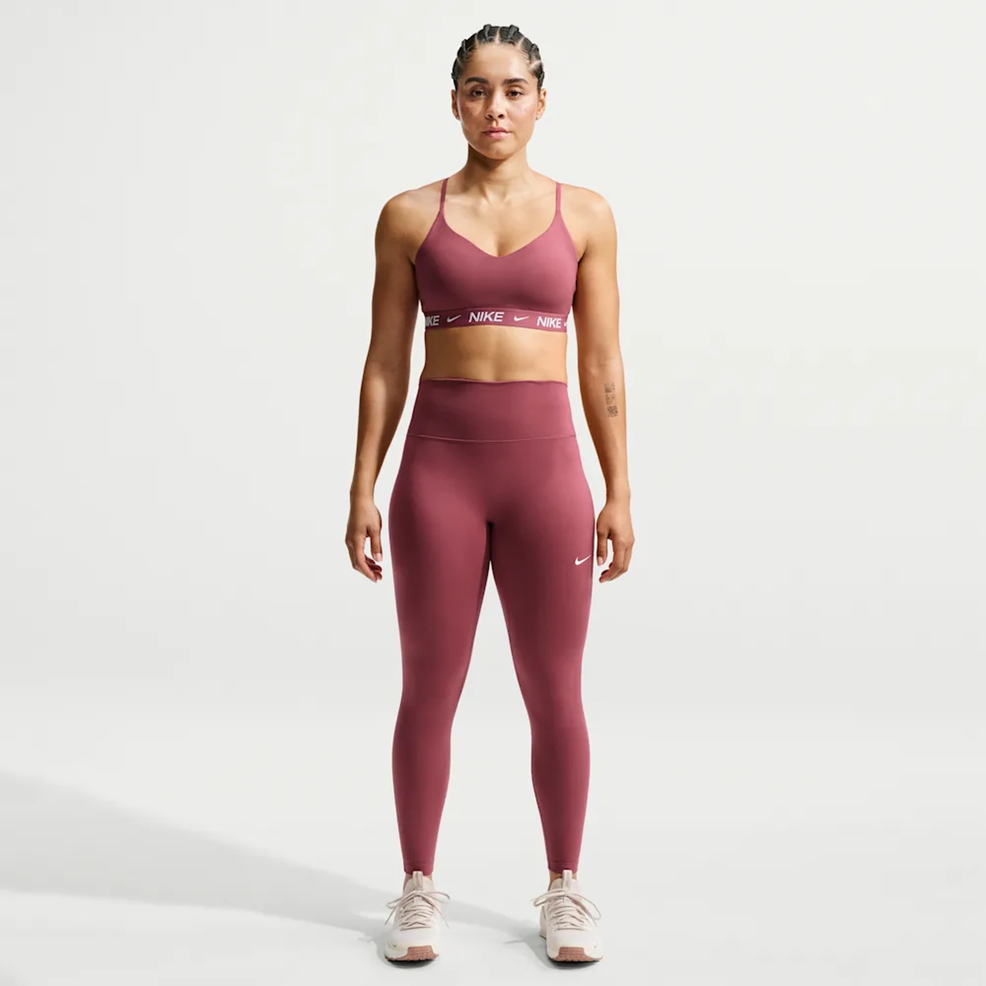 Nike Top Deportivo Indy Light Support, ROJO, hi-res