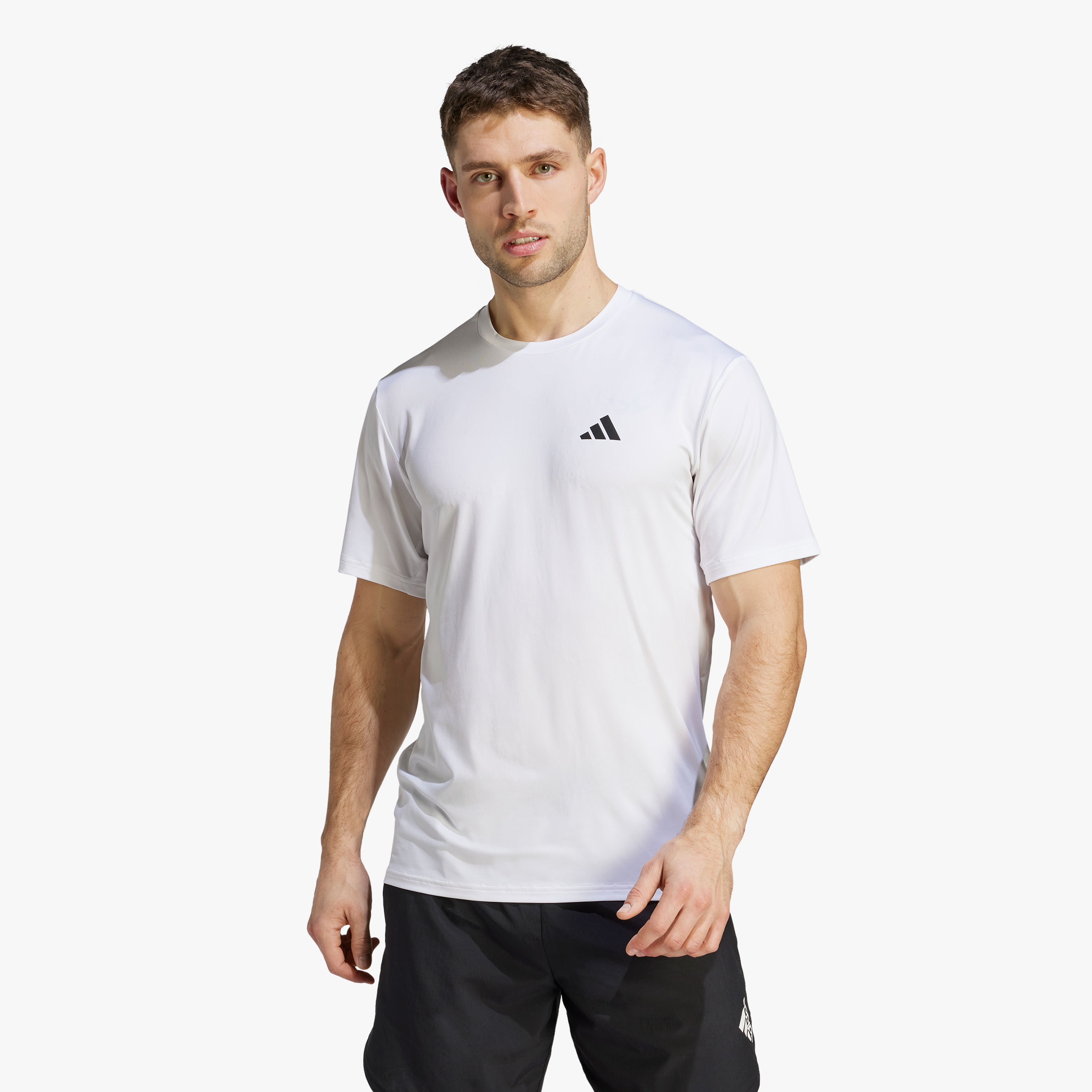 adidas Polera Train Essentials Stretch Training, BLANCO, hi-res