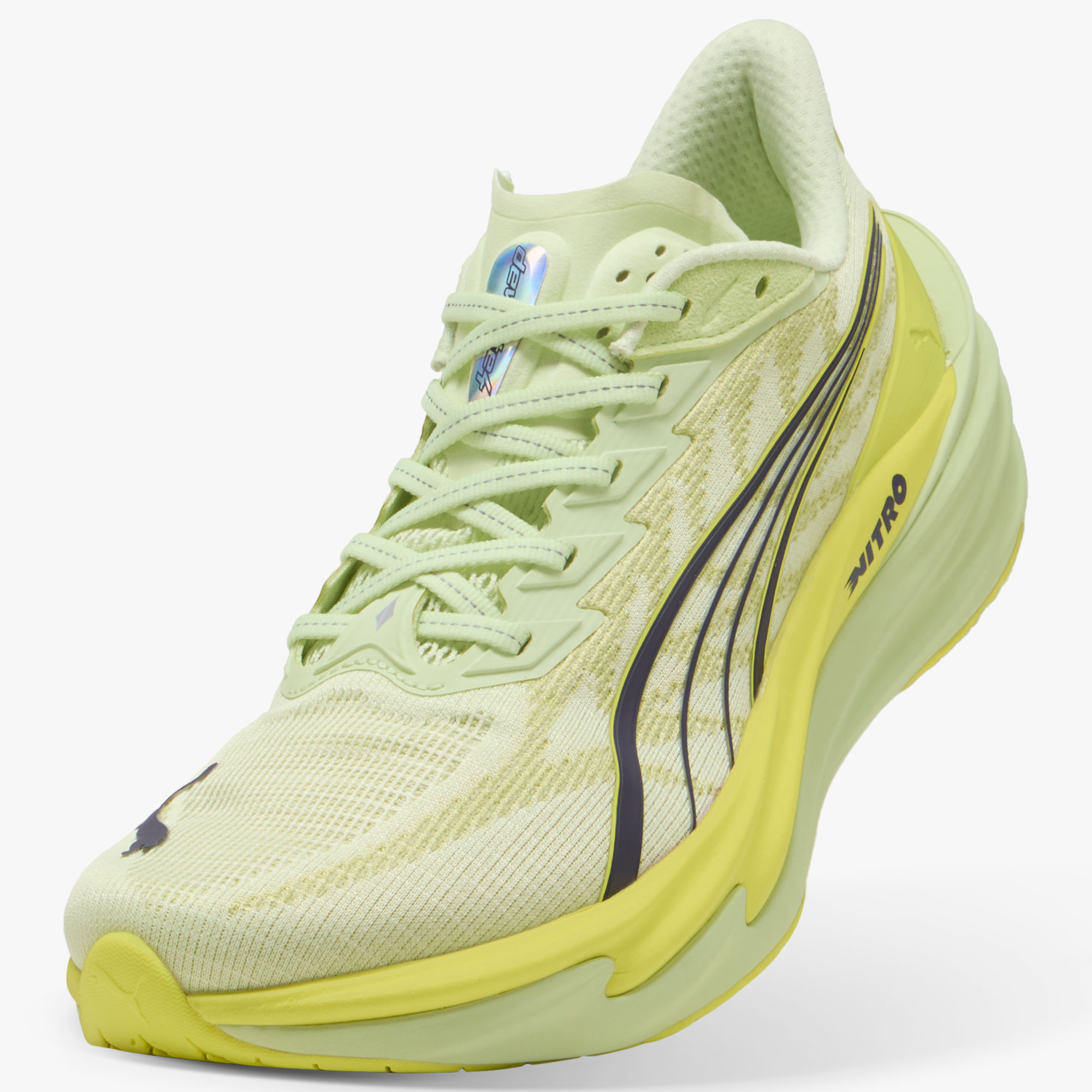 Puma Zapatillas Deviate Nitro 4, VERDE, hi-res
