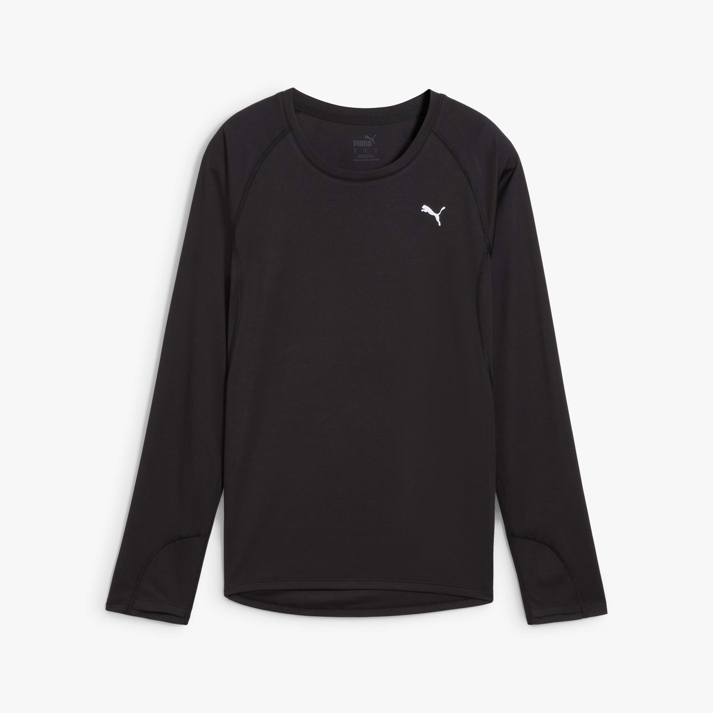 Puma Polera manga larga VELOCITY, NEGRO, hi-res