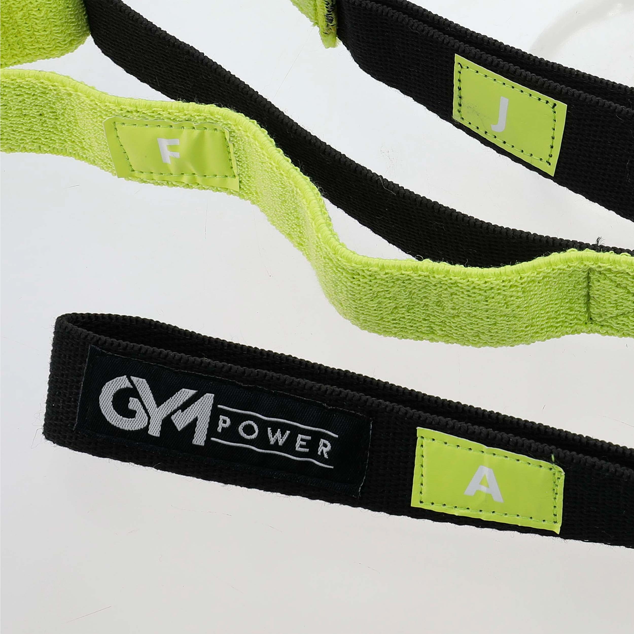 Gym Power Yoga Stretch Strap, NEGRO, hi-res