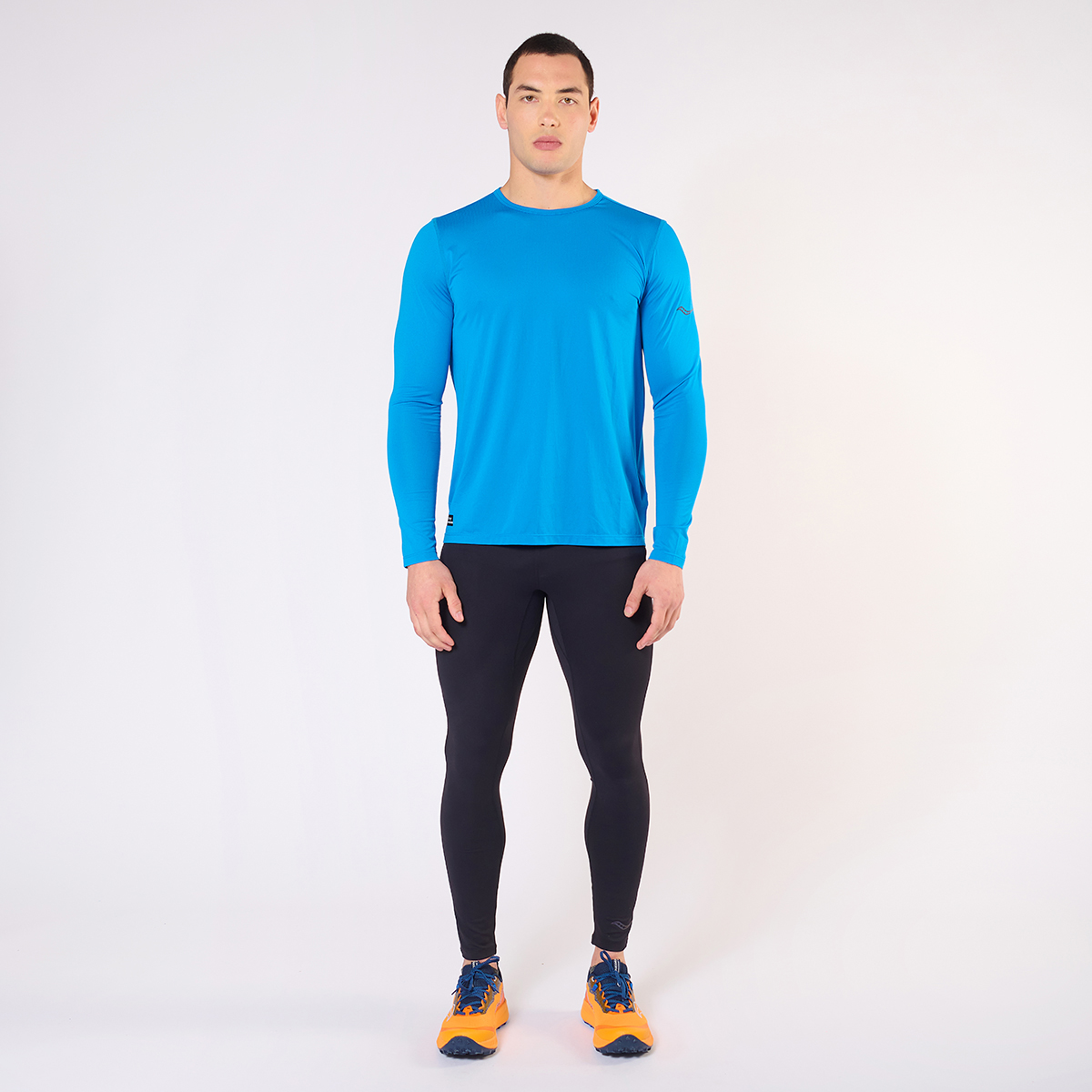 Saucony Polera Stopwatch, AZUL, hi-res