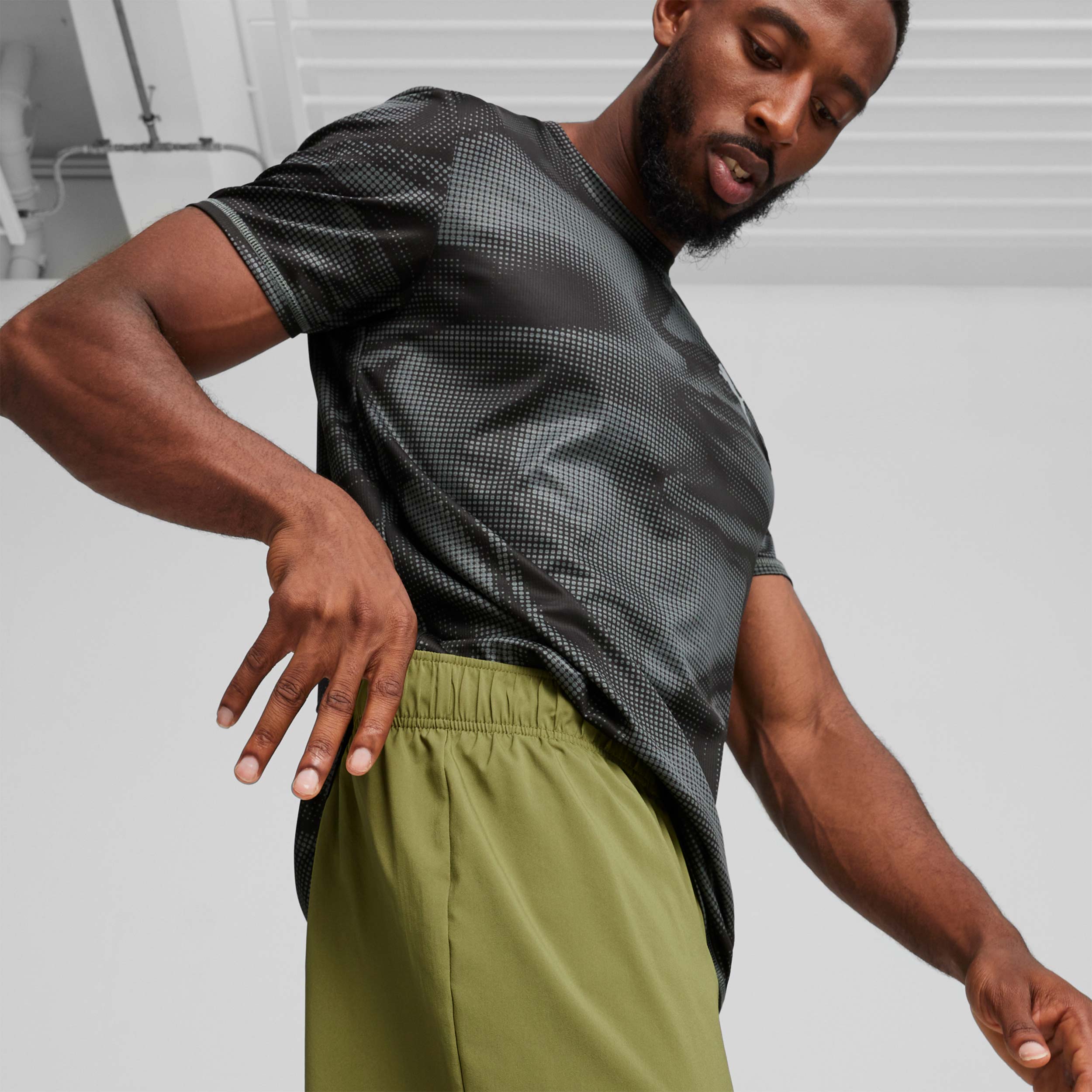 Puma Shorts Run Fav 2 in 1, VERDE, hi-res