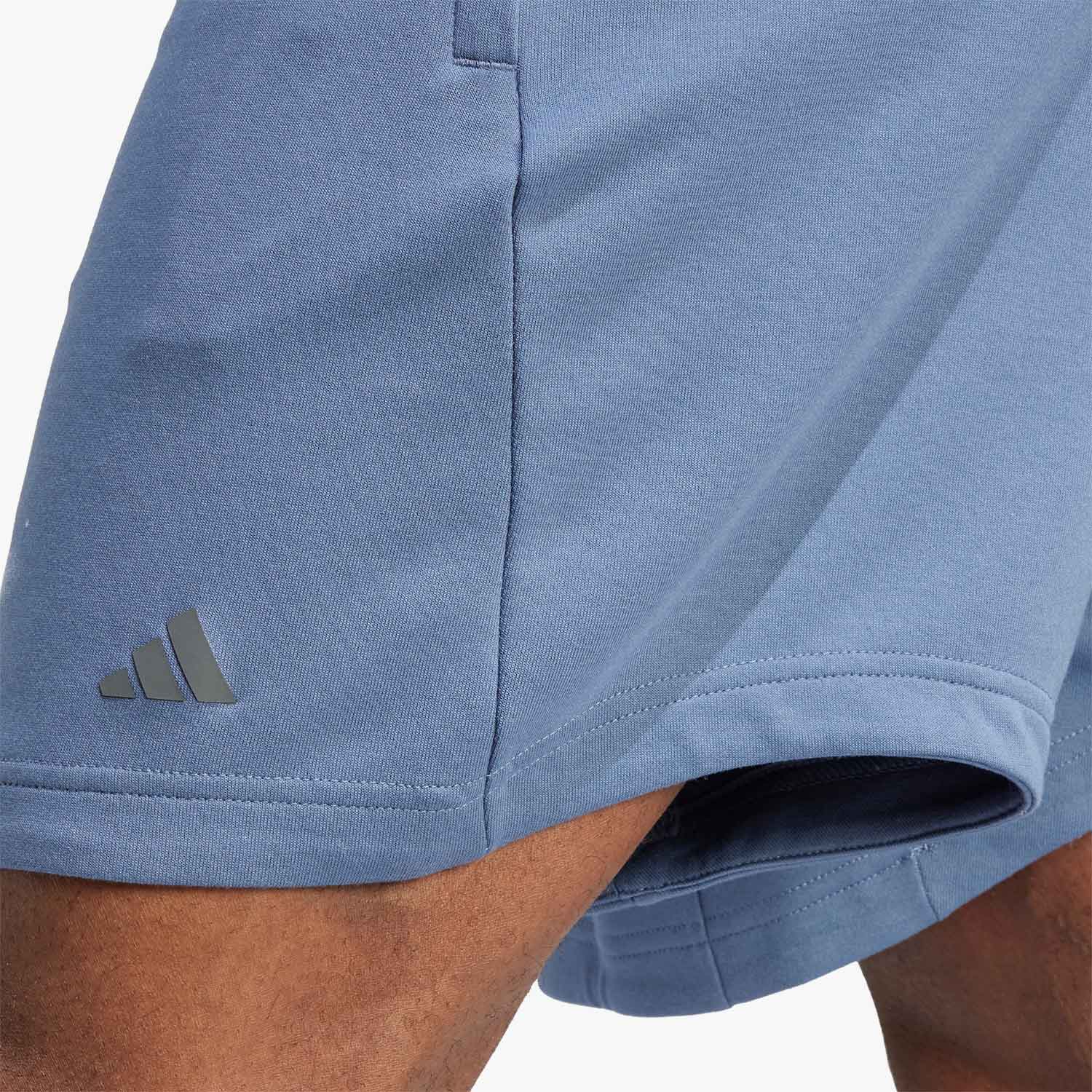 adidas Shorts de Entrenamiento Yoga, AZUL, hi-res