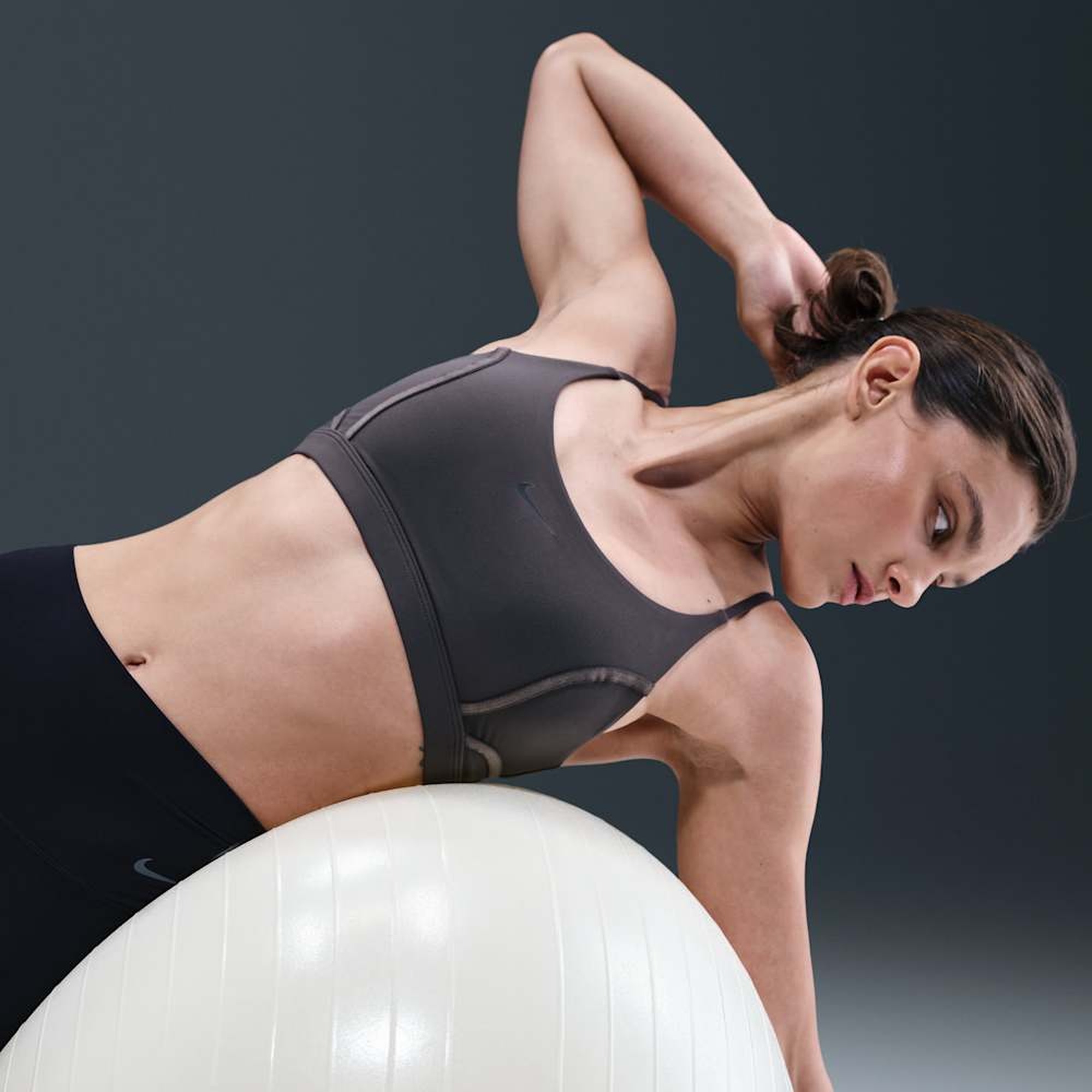 Nike Top Deportivo One, NEGRO, hi-res