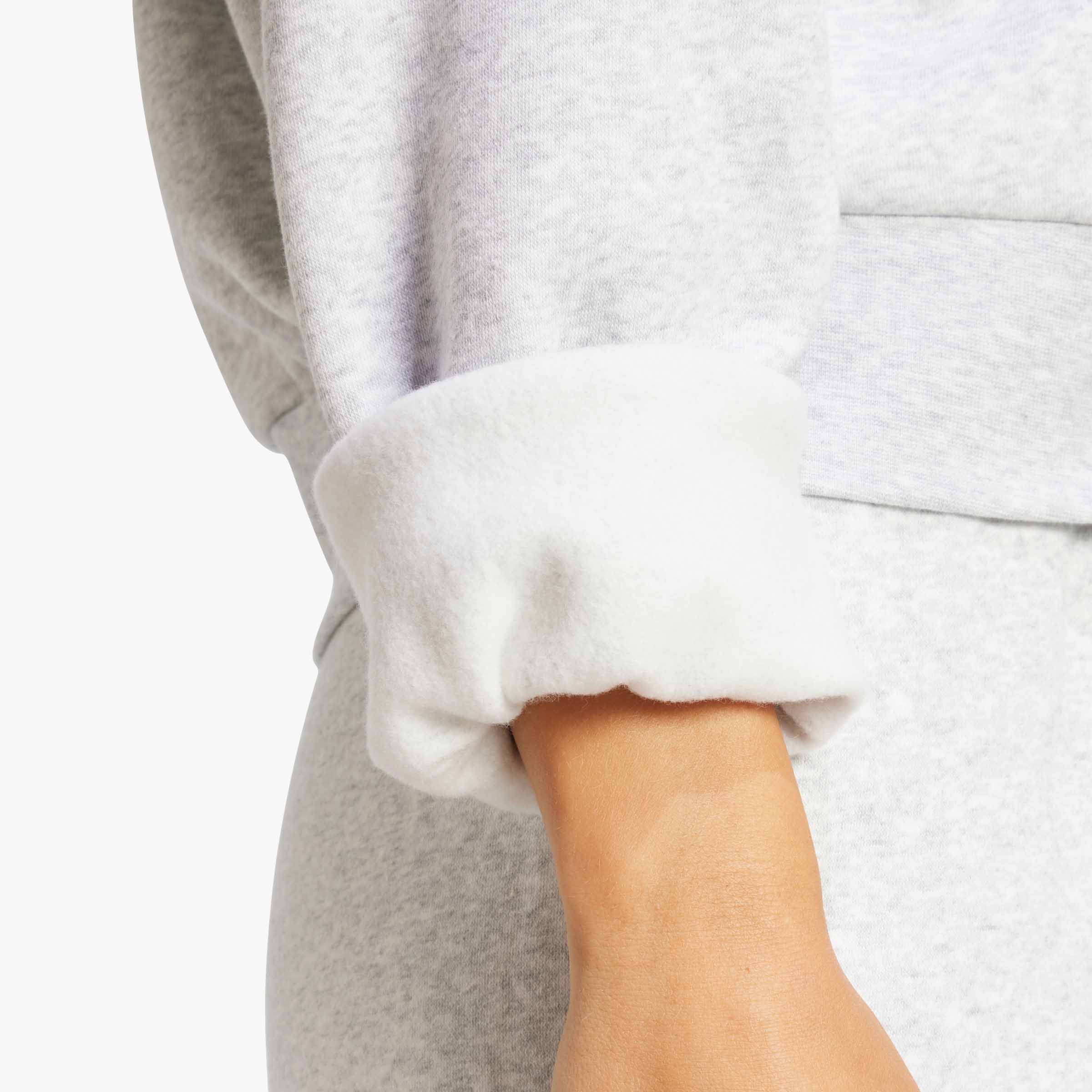 adidas Poler&oacute;n Essentials Small Logo Feelcozy, GRIS, hi-res