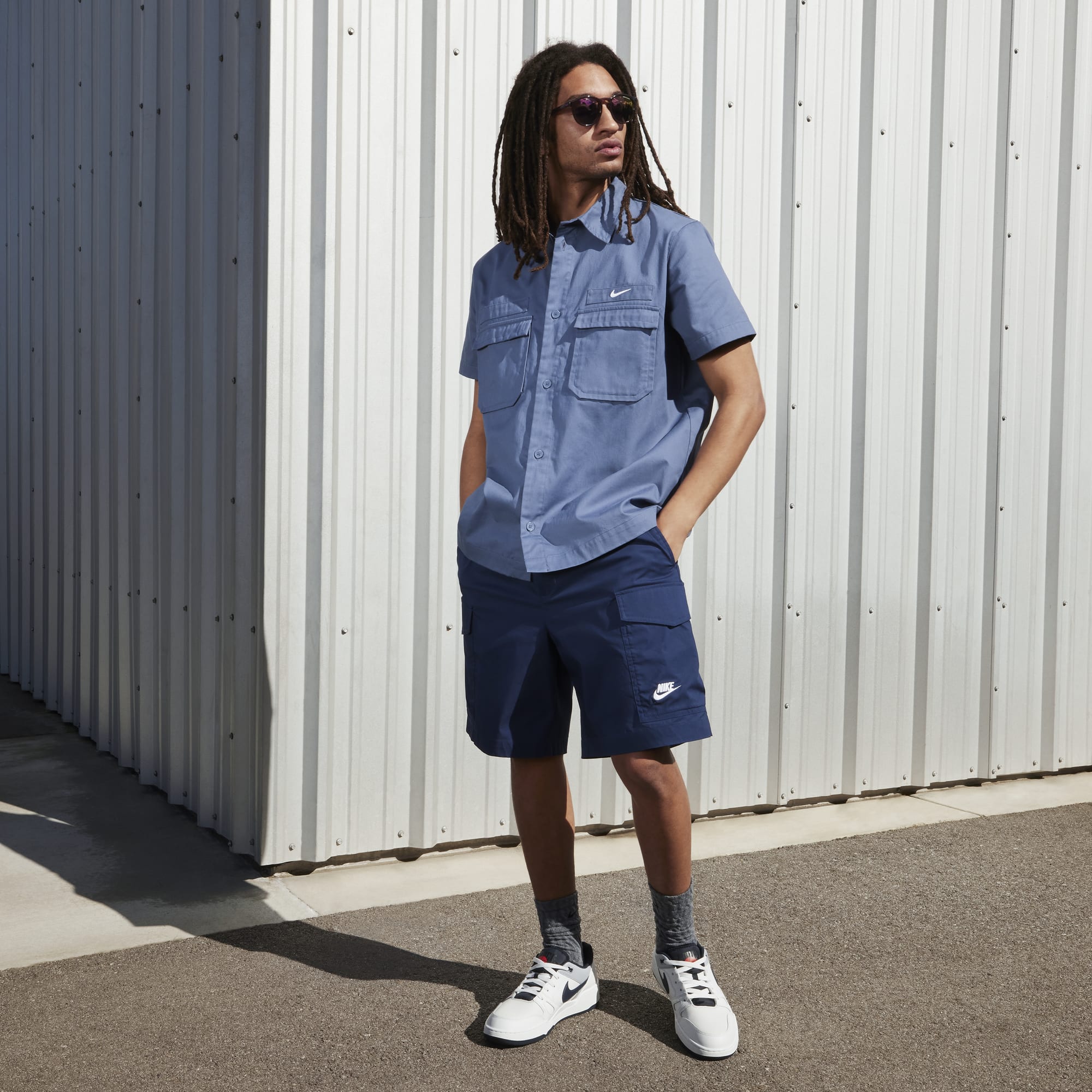 Nike Full Force Low, NEGRO, hi-res