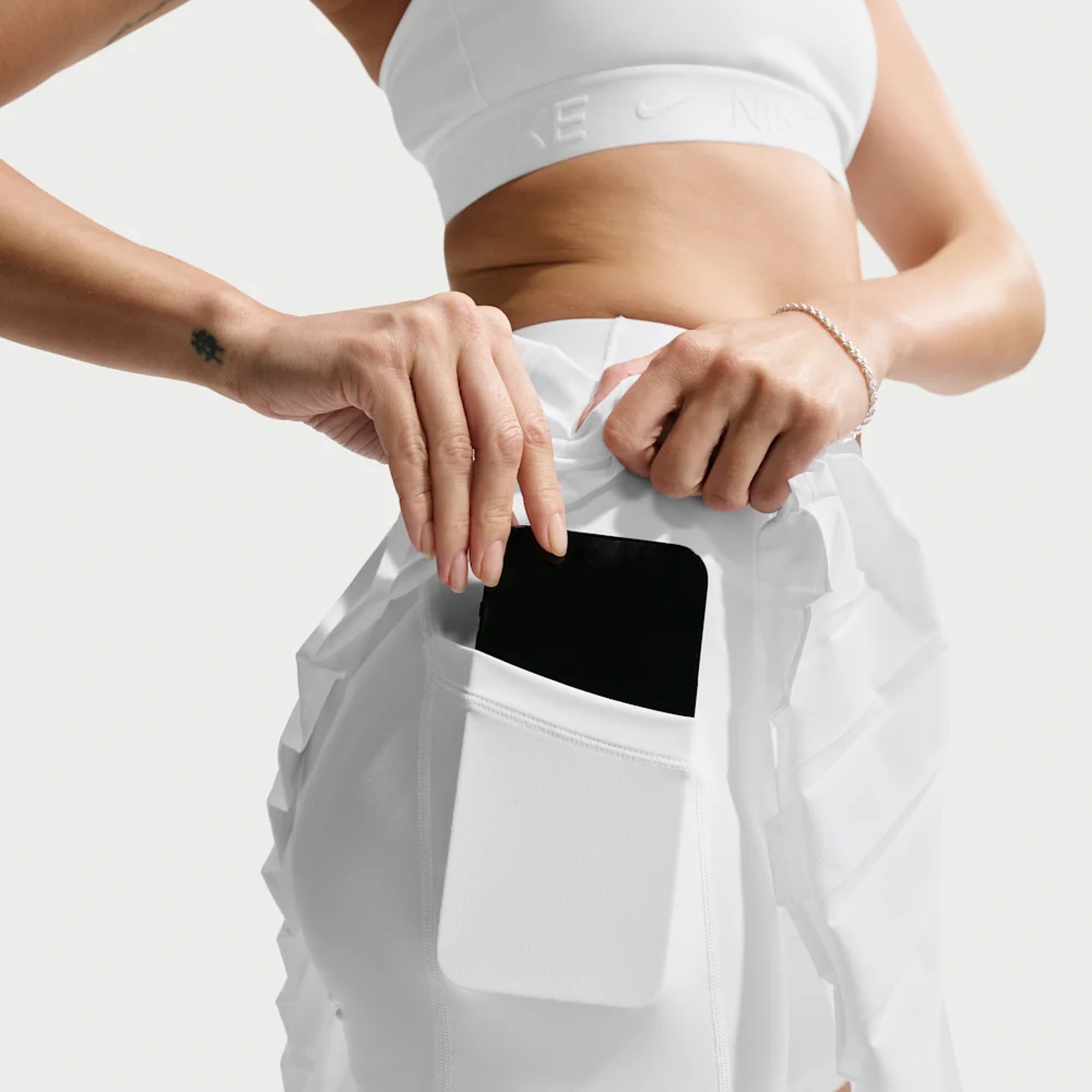 Nike Falda de tenis Victory , BLANCO, hi-res