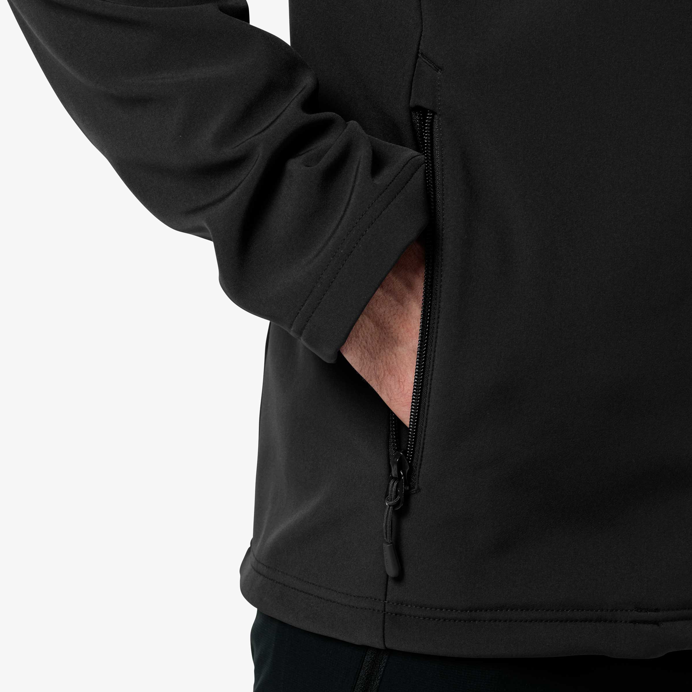 Jack Wolfskin Chaqueta Whirlwind, NEGRO, hi-res