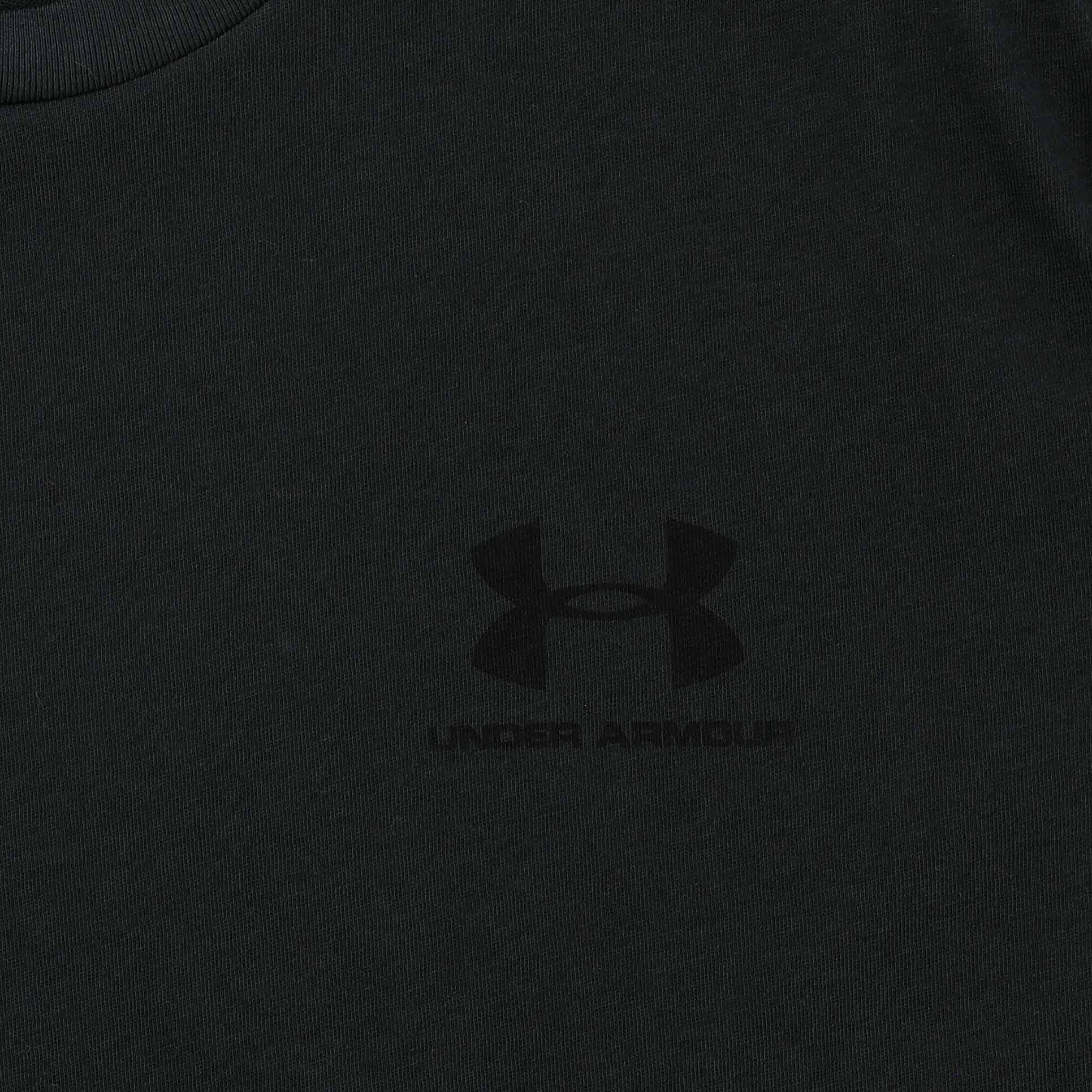 Under Armour Polera Left Chest Logo, NEGRO, hi-res
