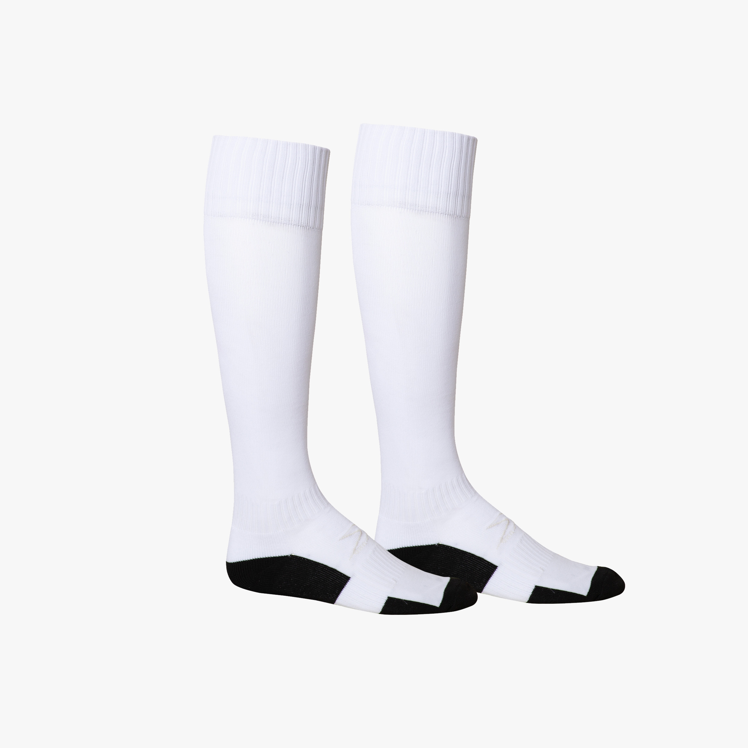 OXN Calcetines F&uacute;tbol Largos 1 Par, BLANCO, hi-res