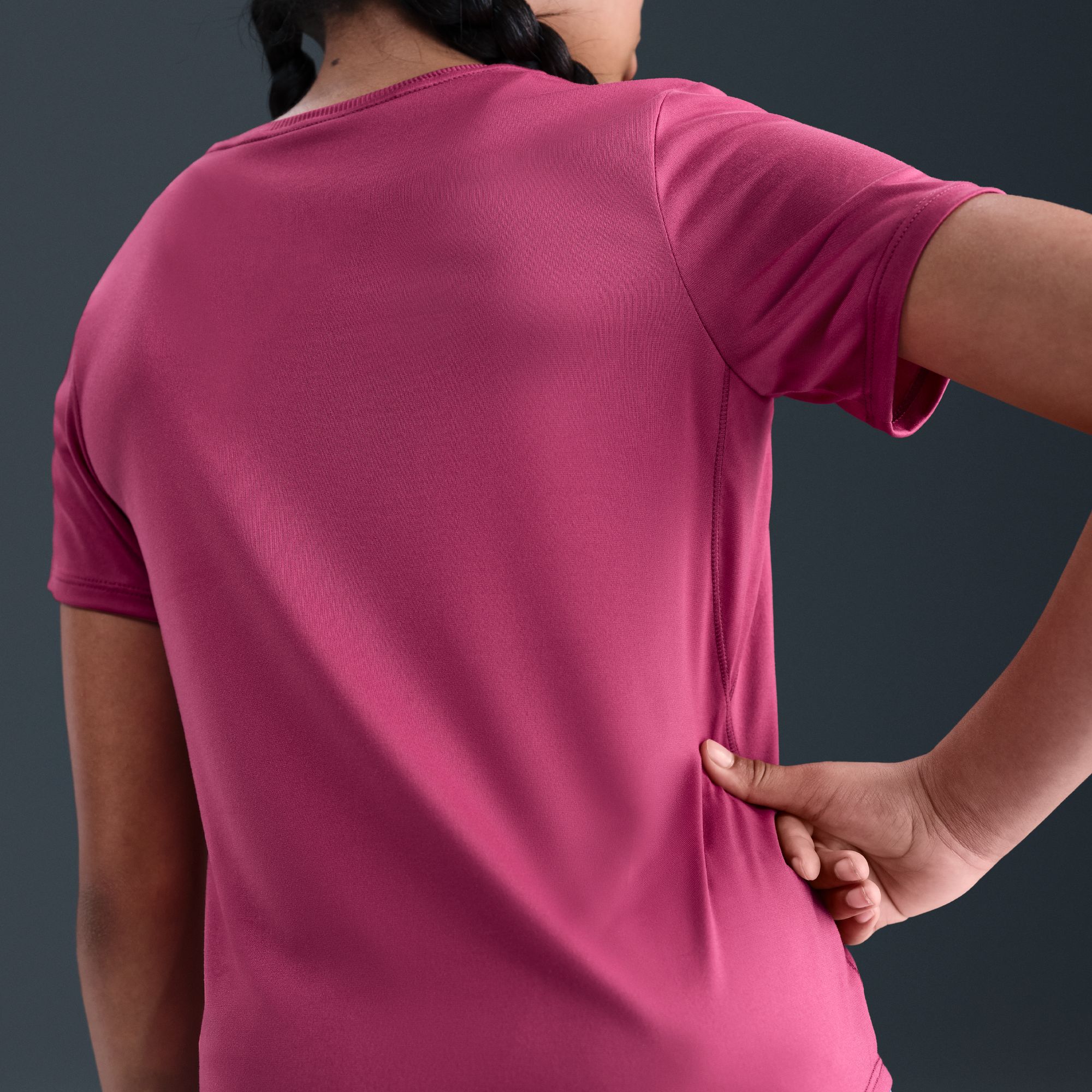 Nike Polera One Fitted, ROJO, hi-res