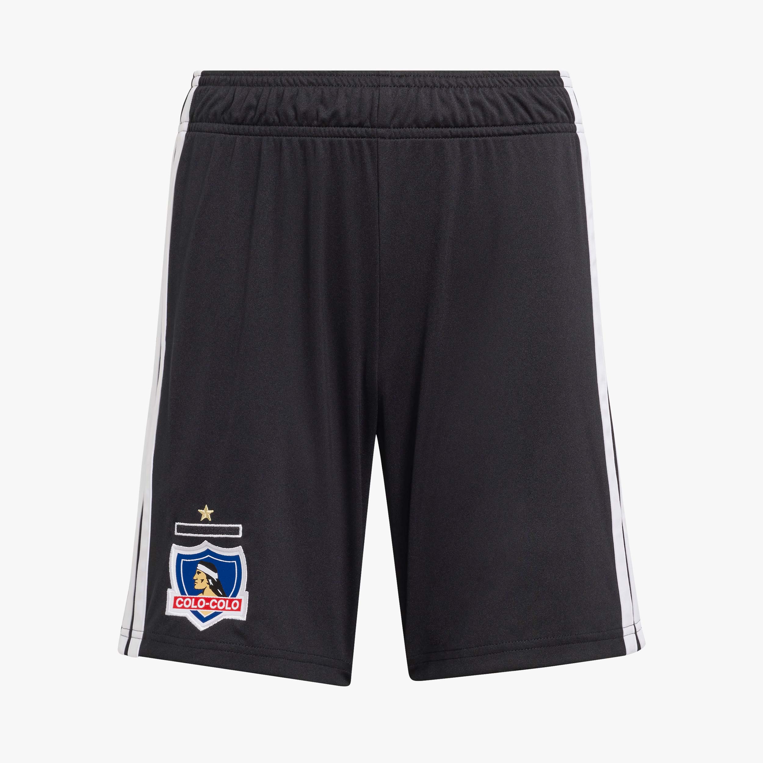adidas Shorts Colo-Colo Local Ni&ntilde;o, NEGRO, hi-res