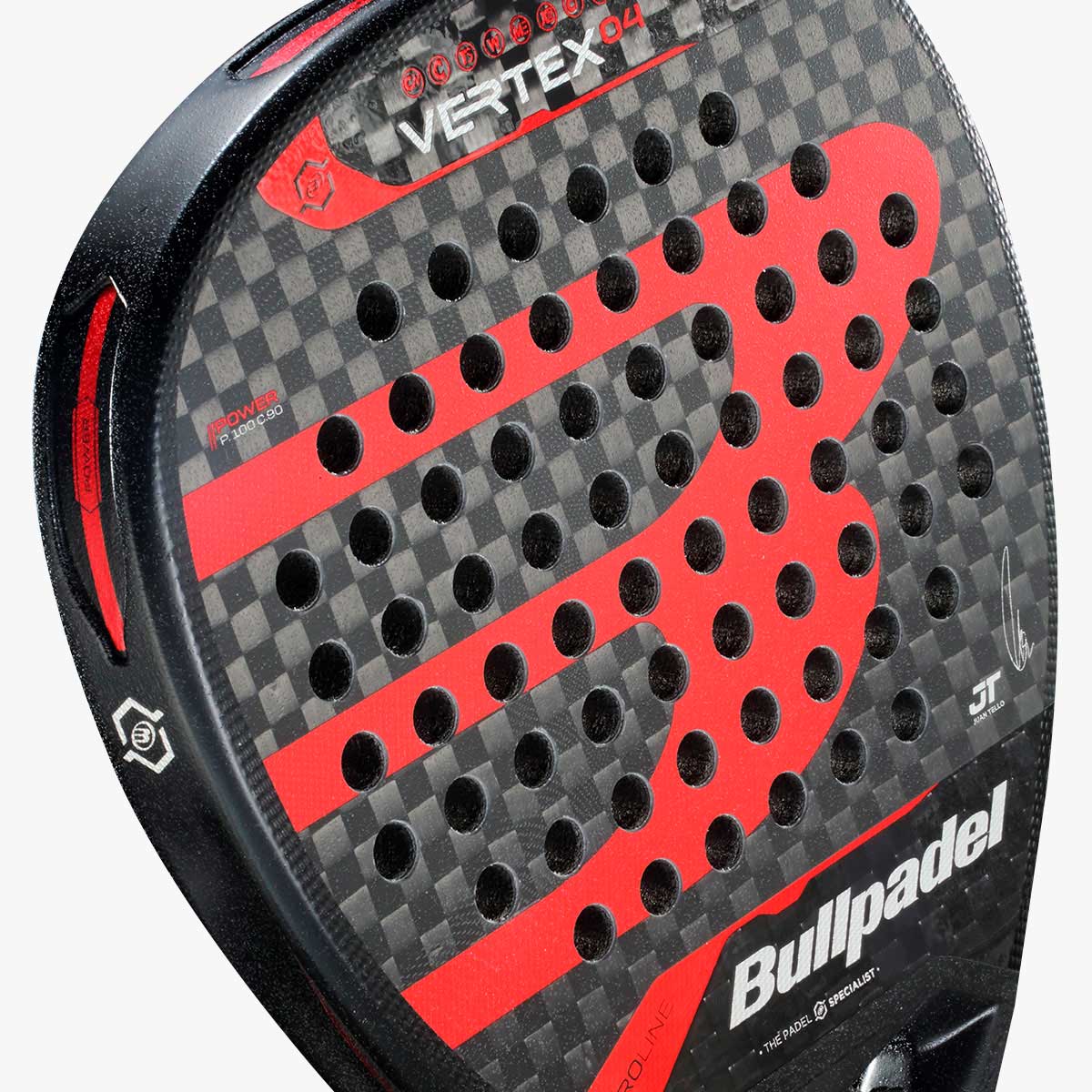 Bullpadel Pala de P&aacute;del Vertex04, NEGRO, hi-res