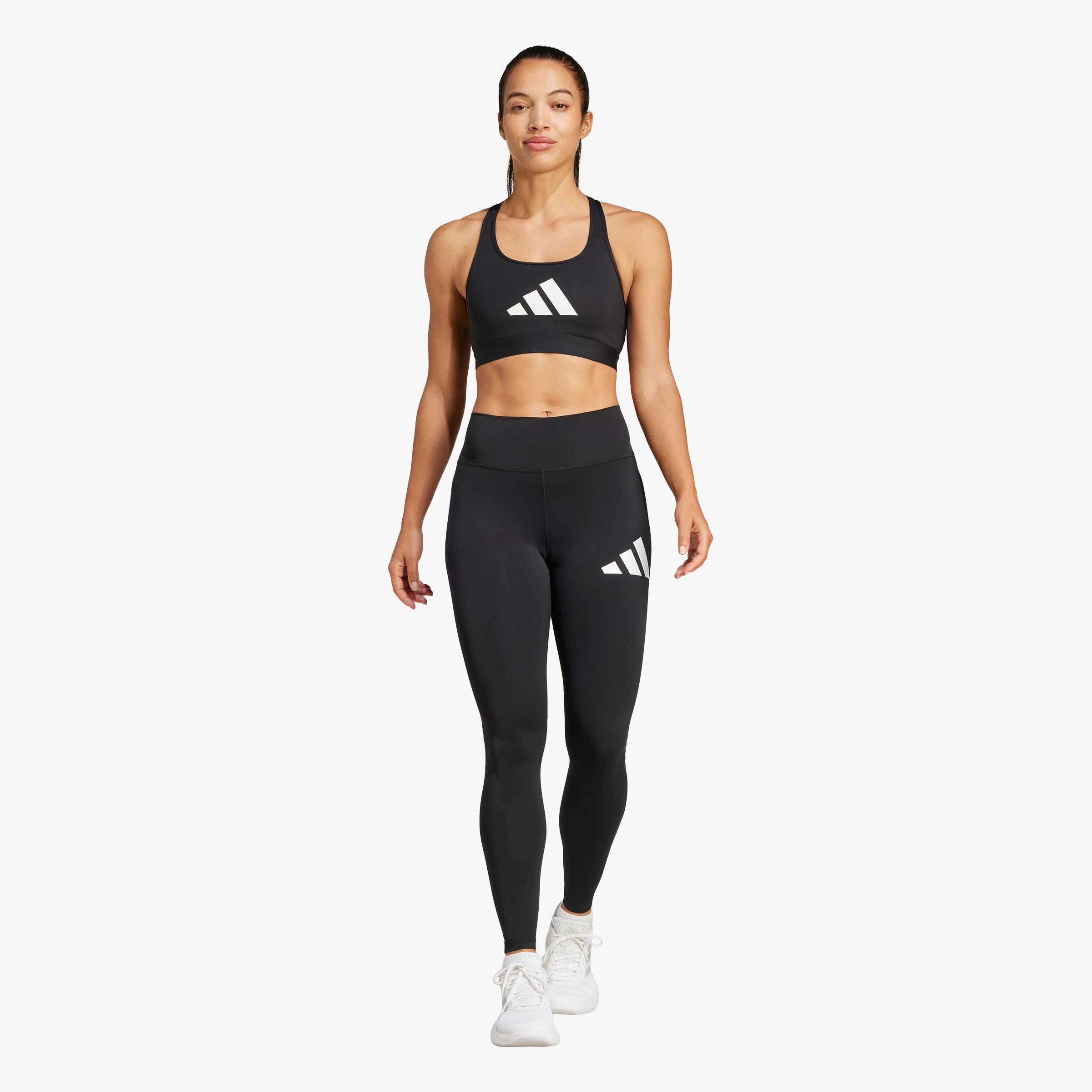 adidas Top Deportivo Powerreact Big Logo Graphic, NEGRO, hi-res