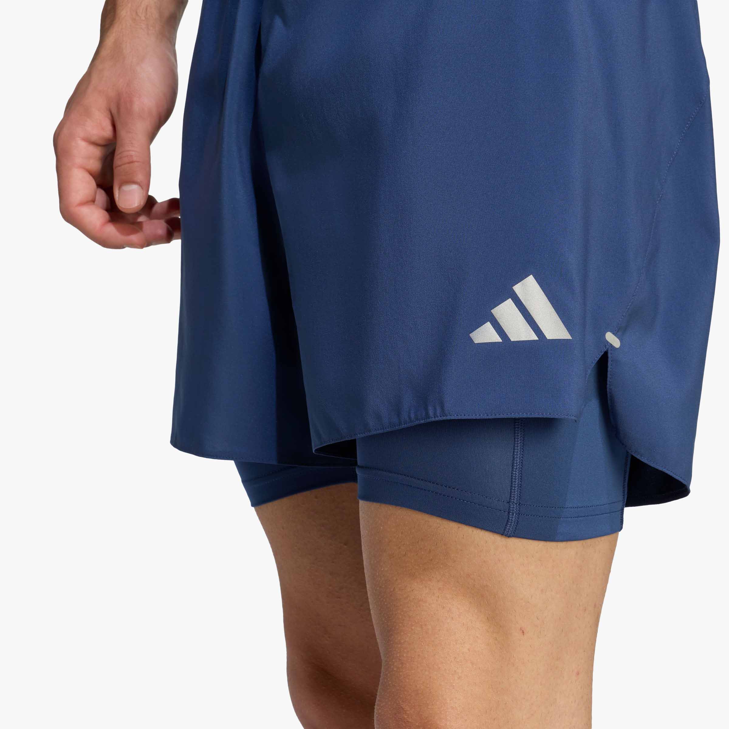 adidas Shorts 2 en 1 adi365 Running Essentials, AZUL, hi-res