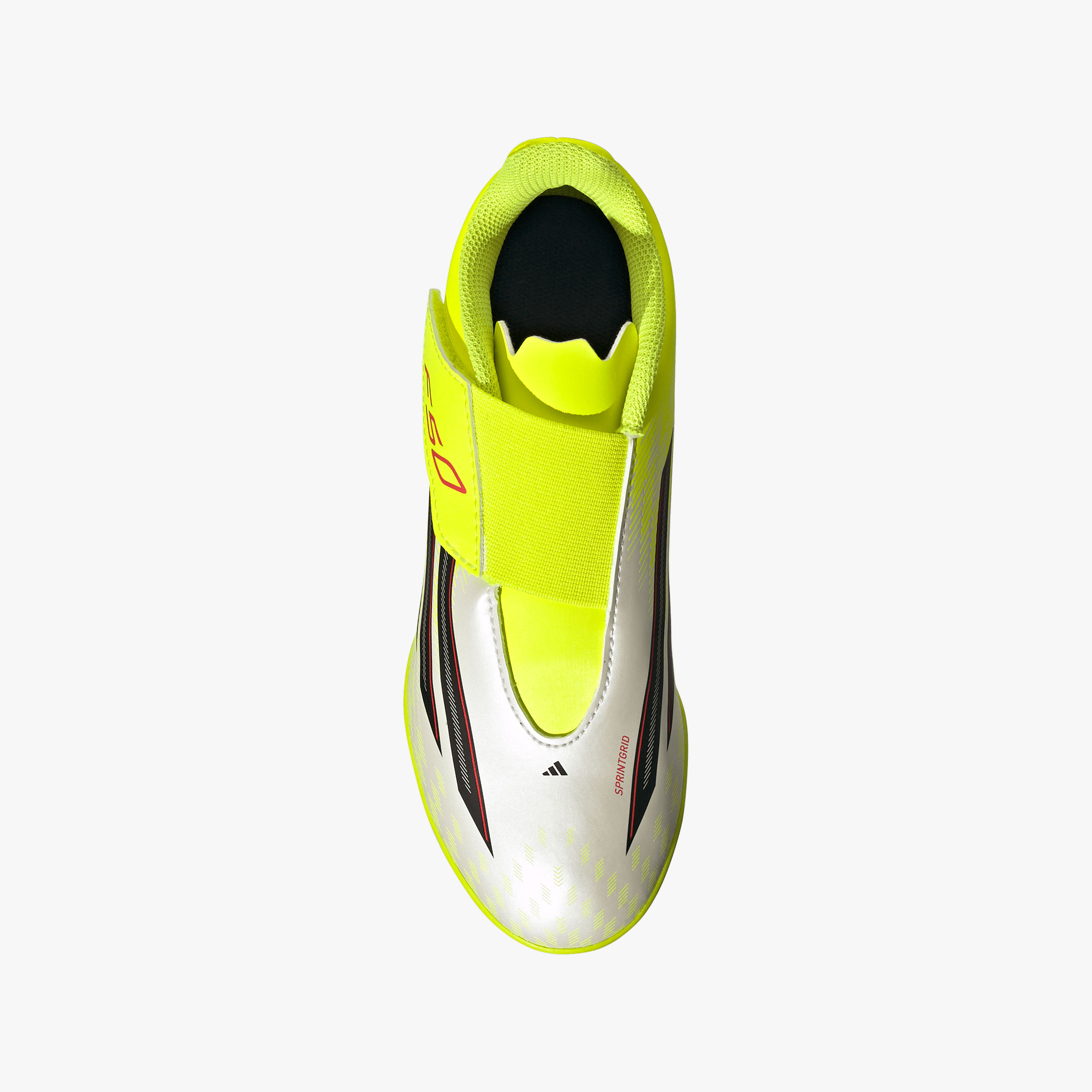 adidas Zapatillas F50 Club Pasto Sint&eacute;tico Ni&ntilde;os, AMARILLO, hi-res