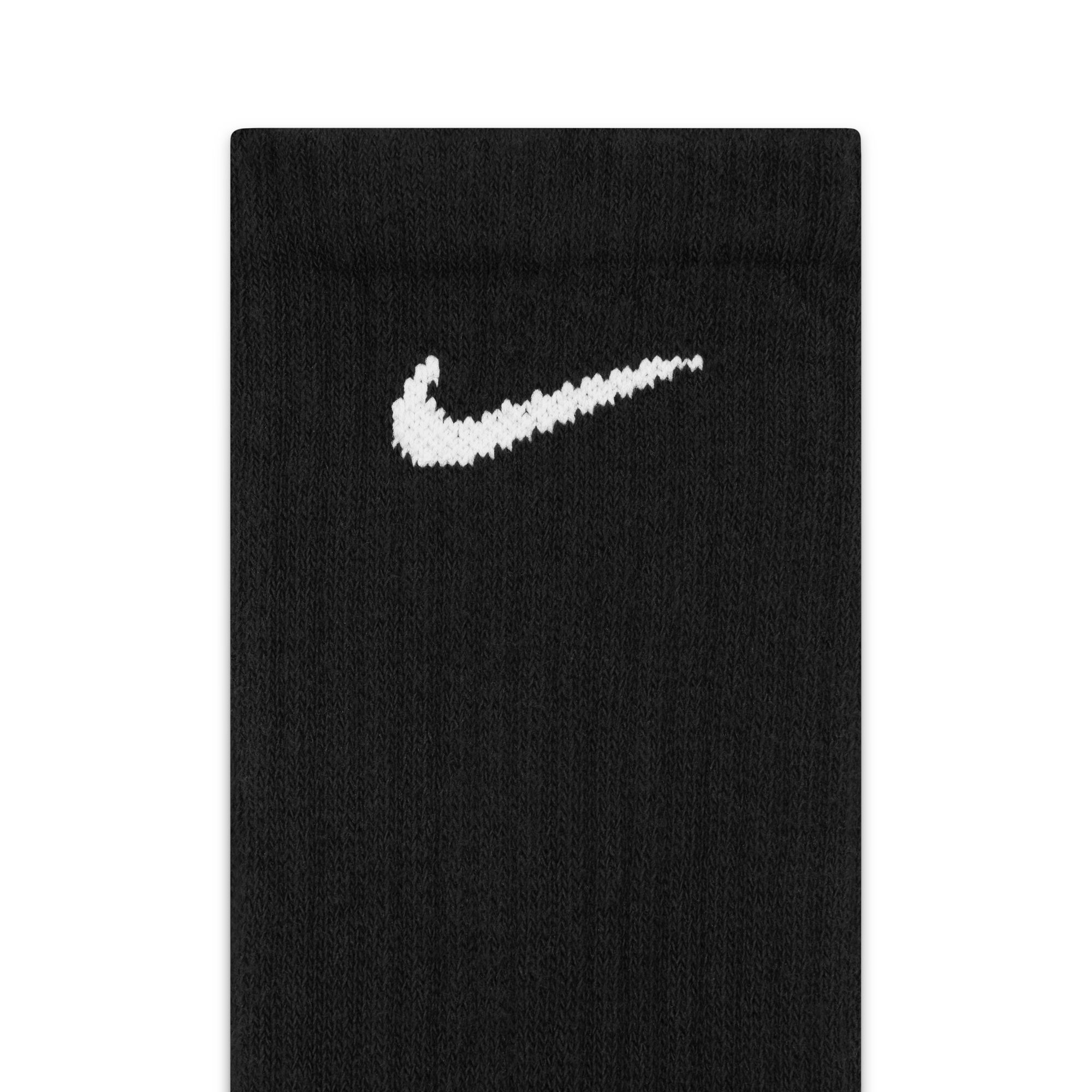 Nike Everyday Cushioned Largas 6 Pares, NEGRO, hi-res