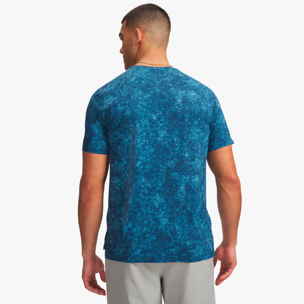 Under Armour Polera Velocity Pro Printed, AZUL, hi-res