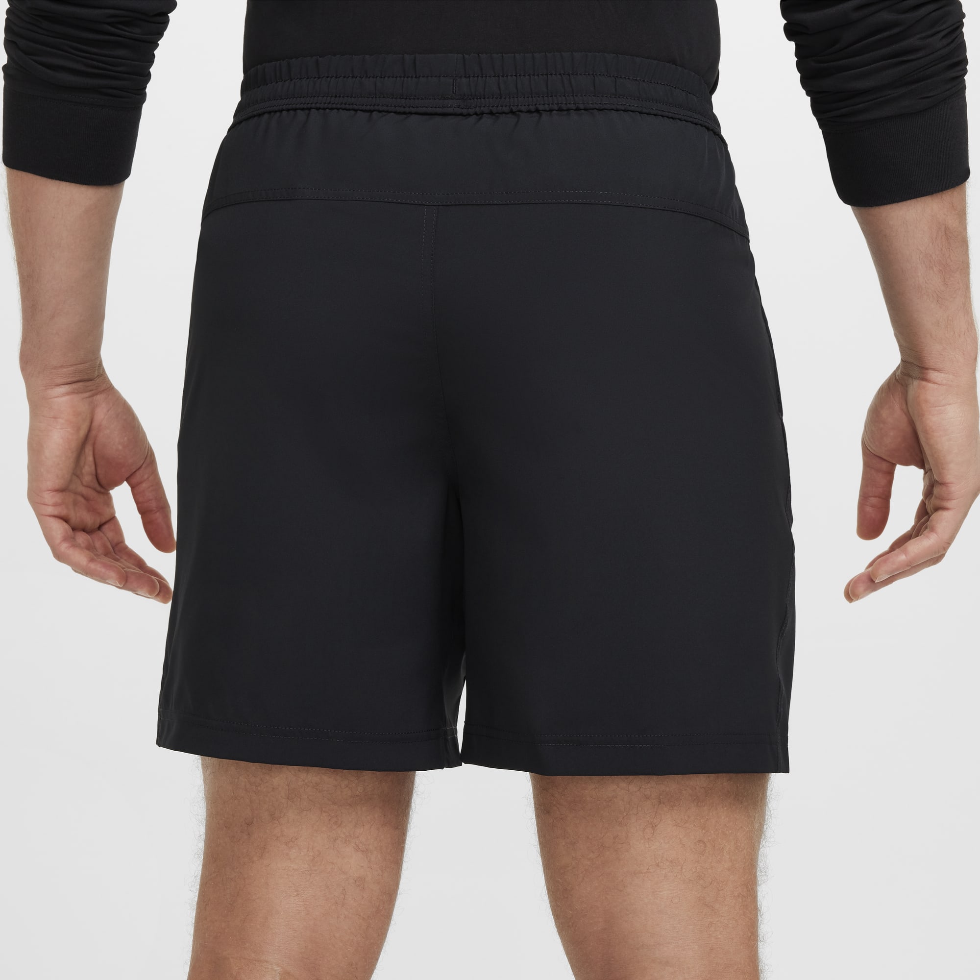Nike Form Swoosh, NEGRO, hi-res