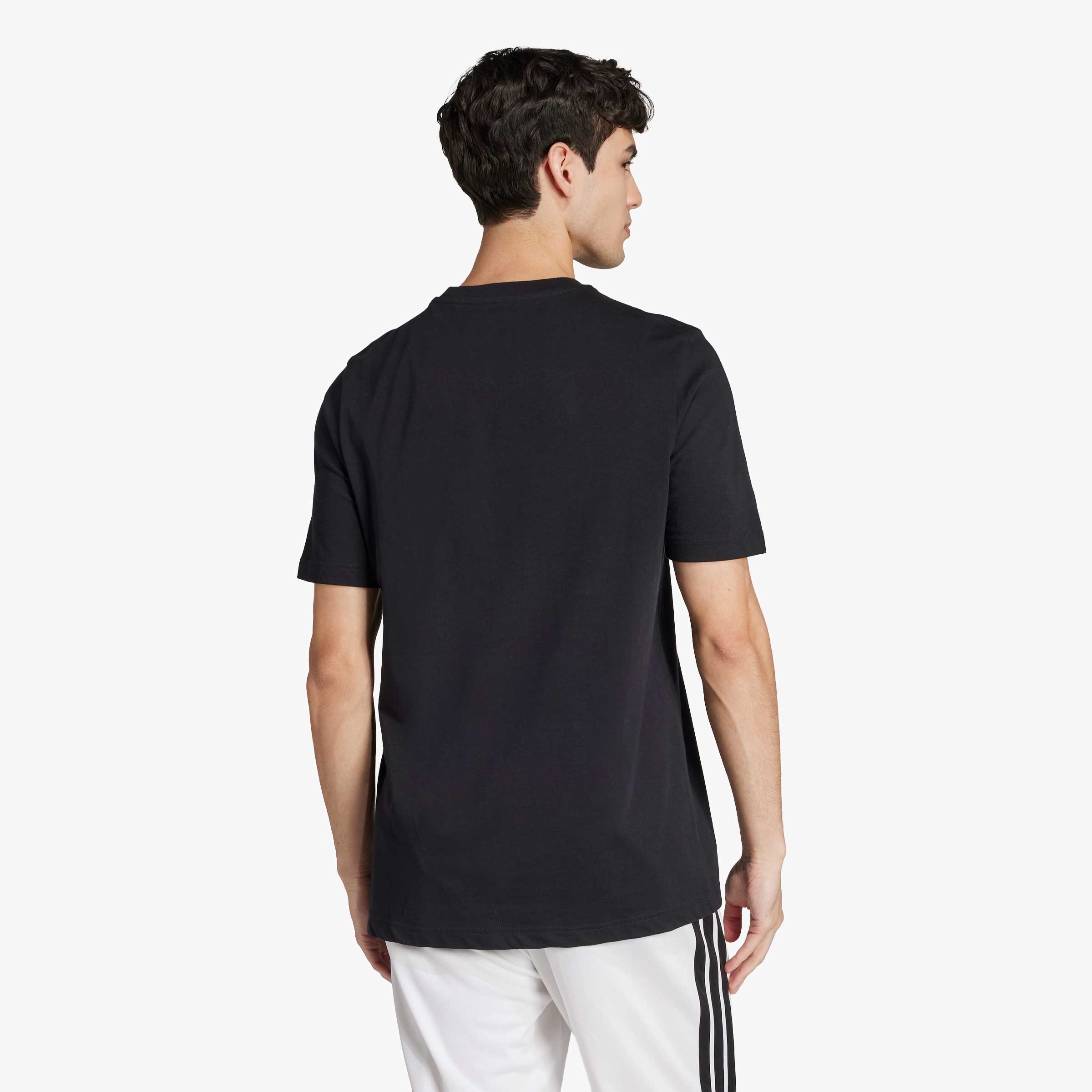 adidas Polera Tech Outline Estampado, NEGRO, hi-res