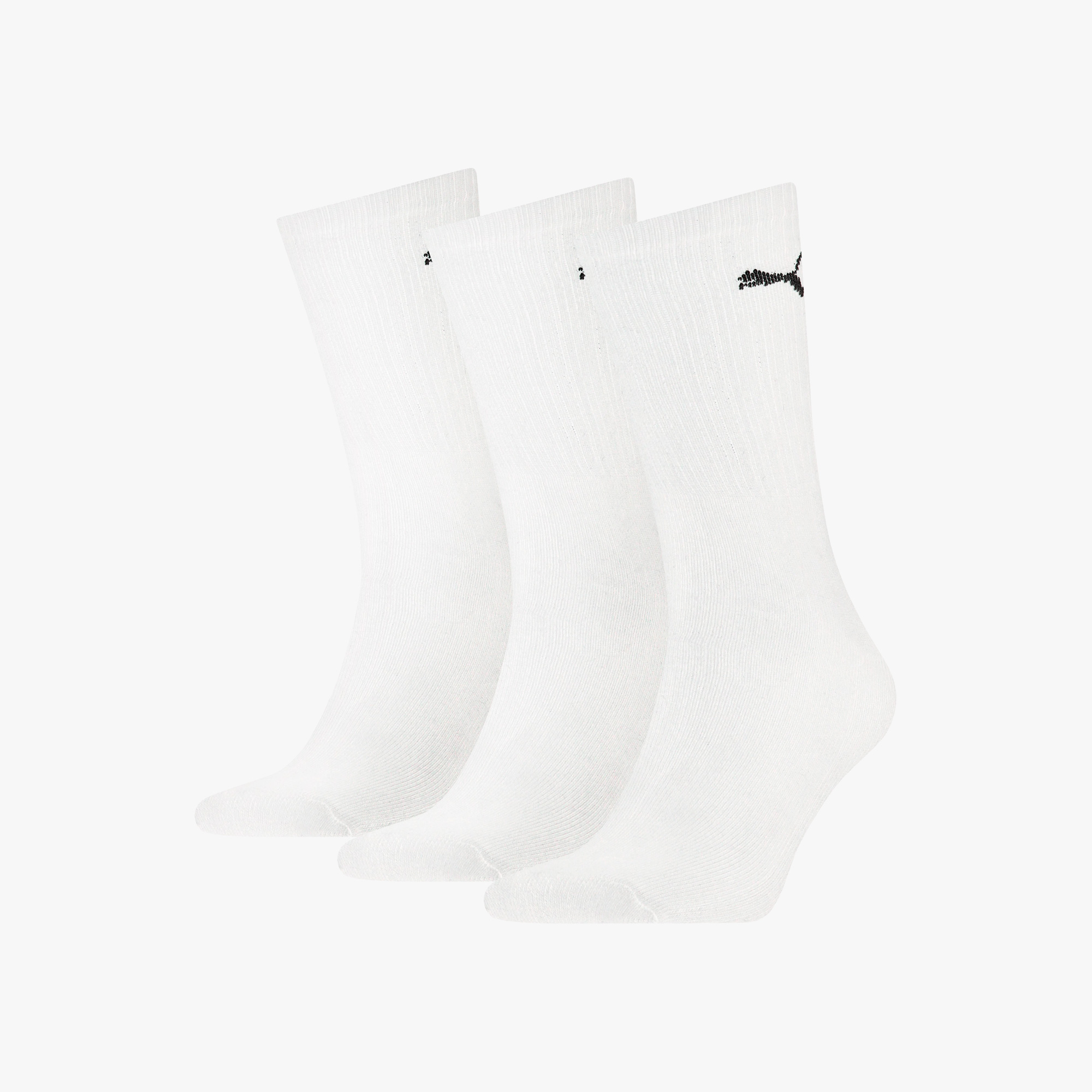 Puma Calcetines Sport Largos 3 Pares, BLANCO, hi-res