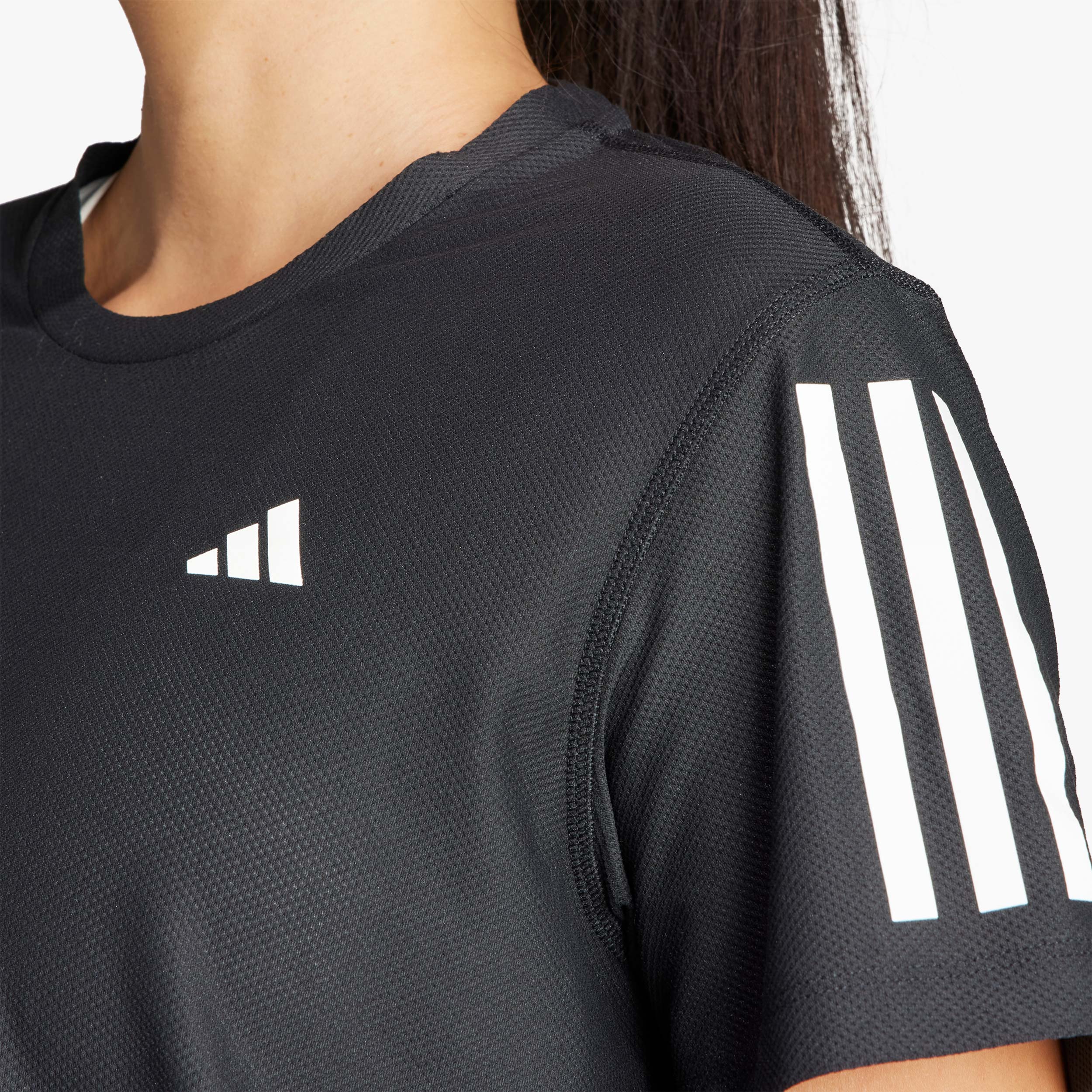 adidas Polera Own The Run, NEGRO, hi-res