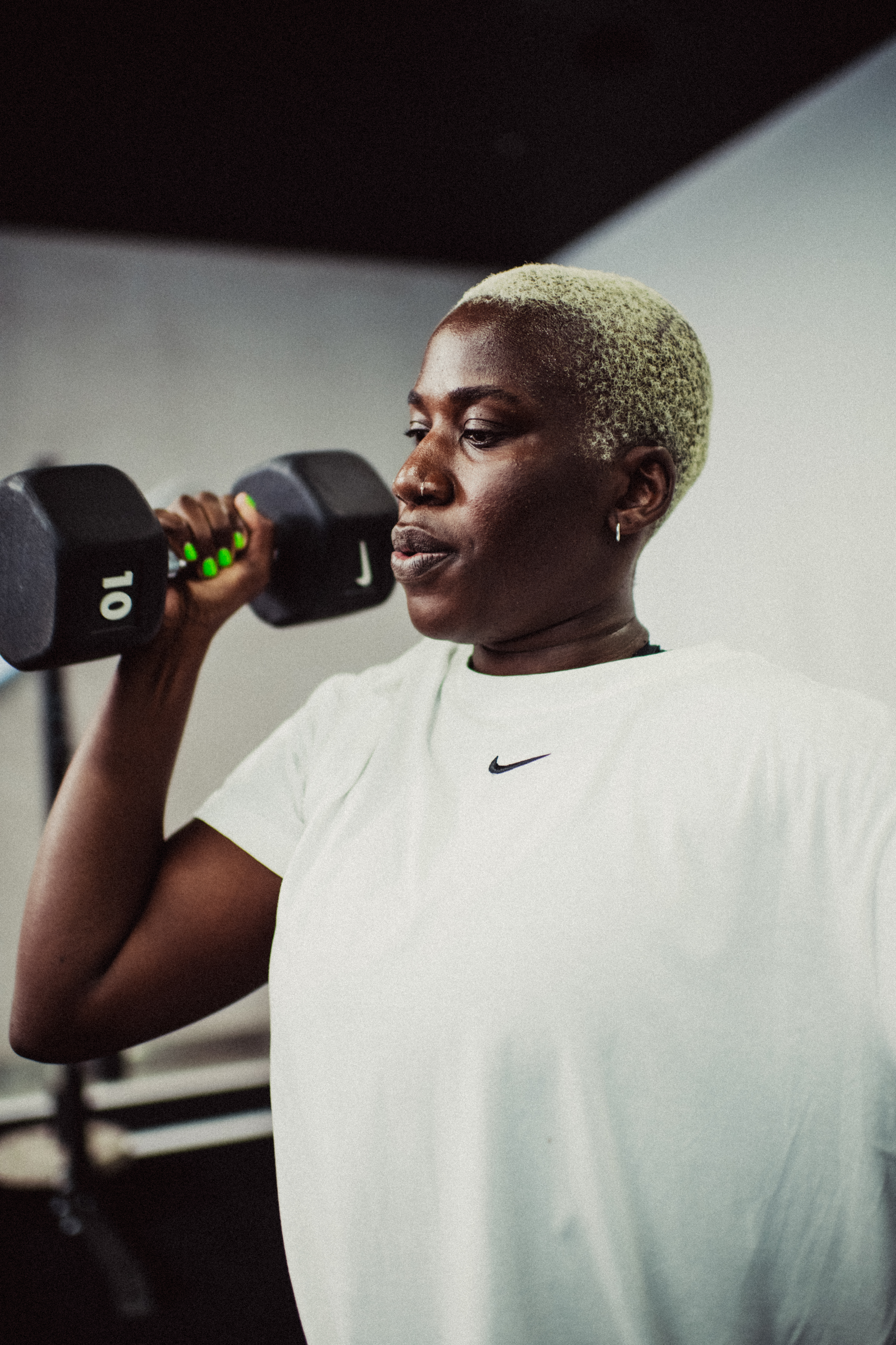 Nike Mancuernas Hexagonales 10 Kg, SURTIDO, hi-res