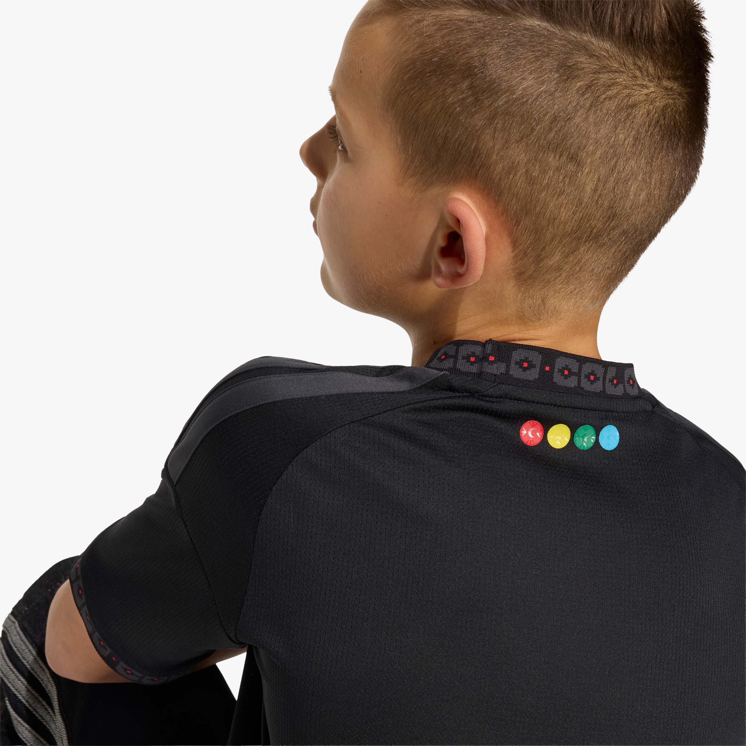 adidas Camiseta Colo-Colo Visitante 2026 Ni&ntilde;os, NEGRO, hi-res