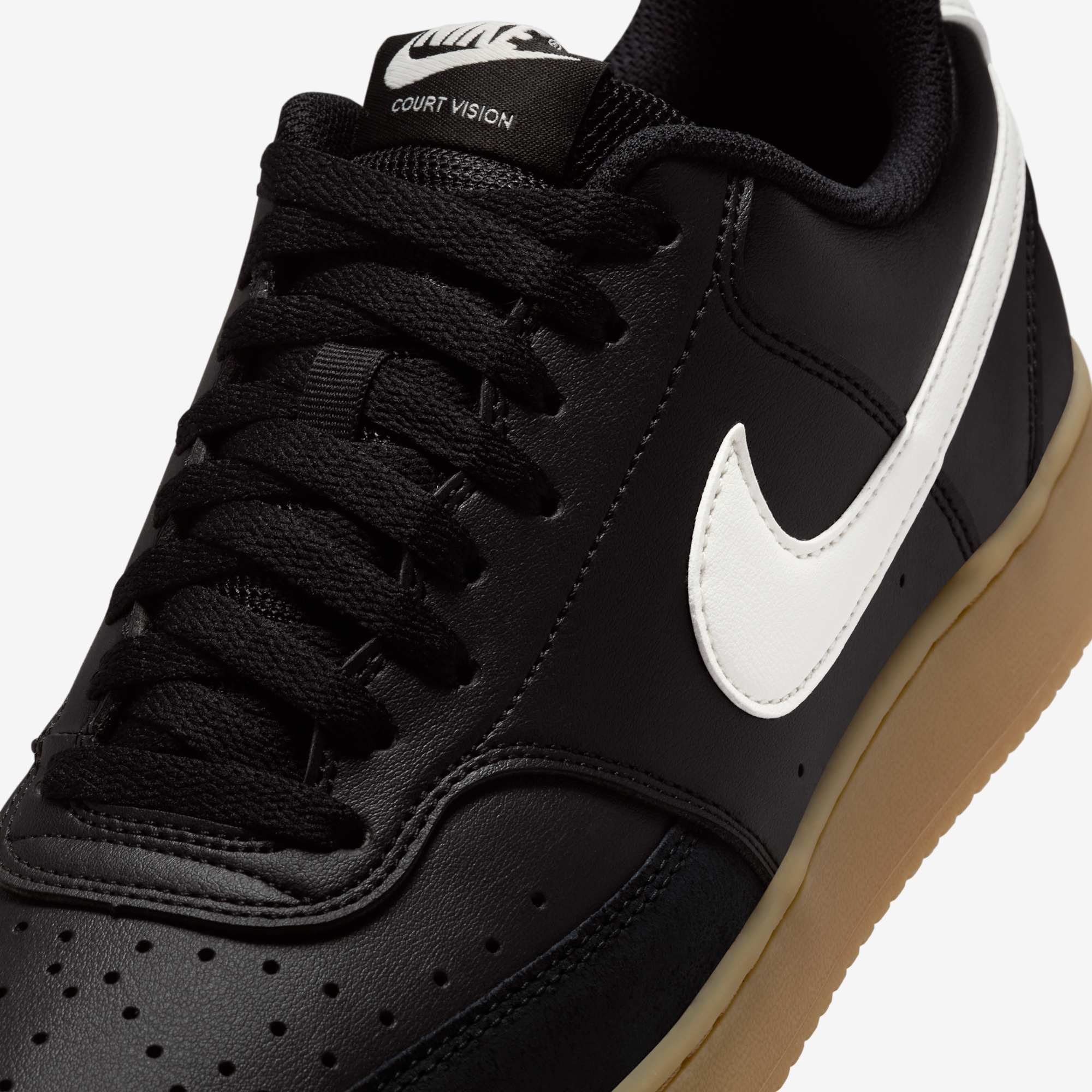 Nike Zapatillas Court Vision Low, NEGRO, hi-res