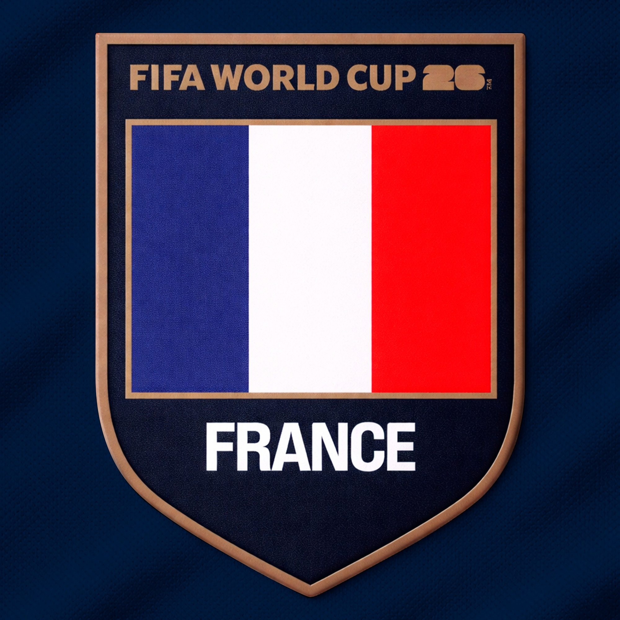 FIFA Polera Mundial 2026 Francia, AZUL, hi-res