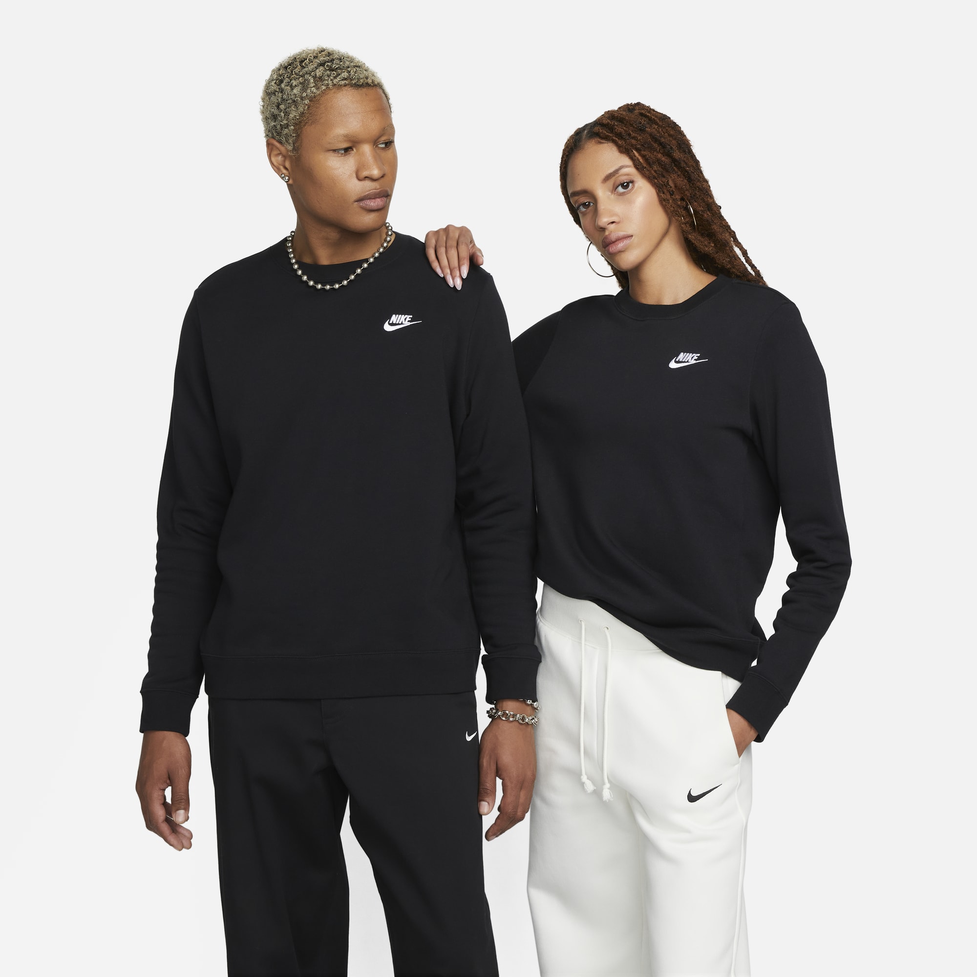 Nike Poler&oacute;n Sportswear Club Fleece, NEGRO, hi-res