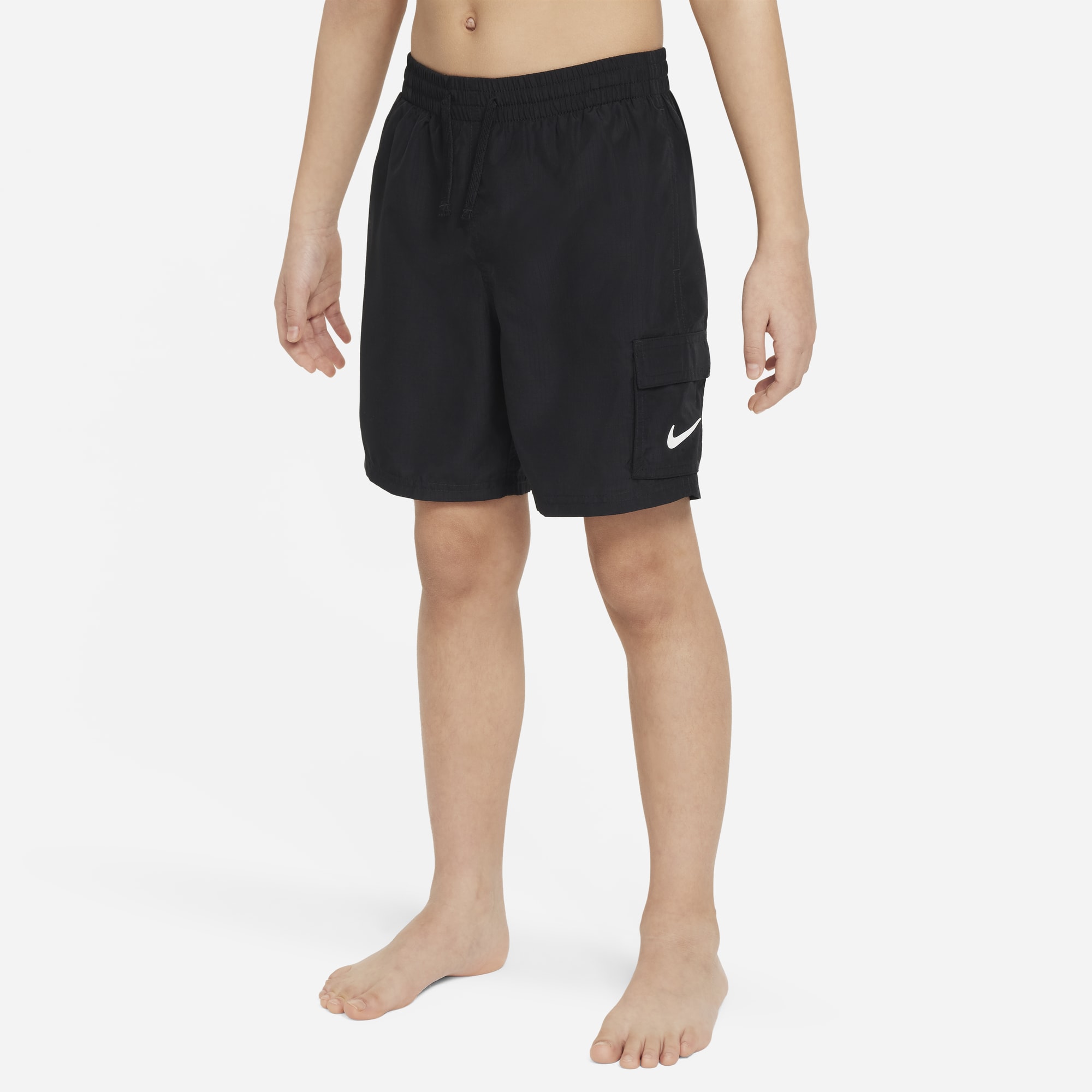 Nike Shorts Swim Voyage, NEGRO, hi-res
