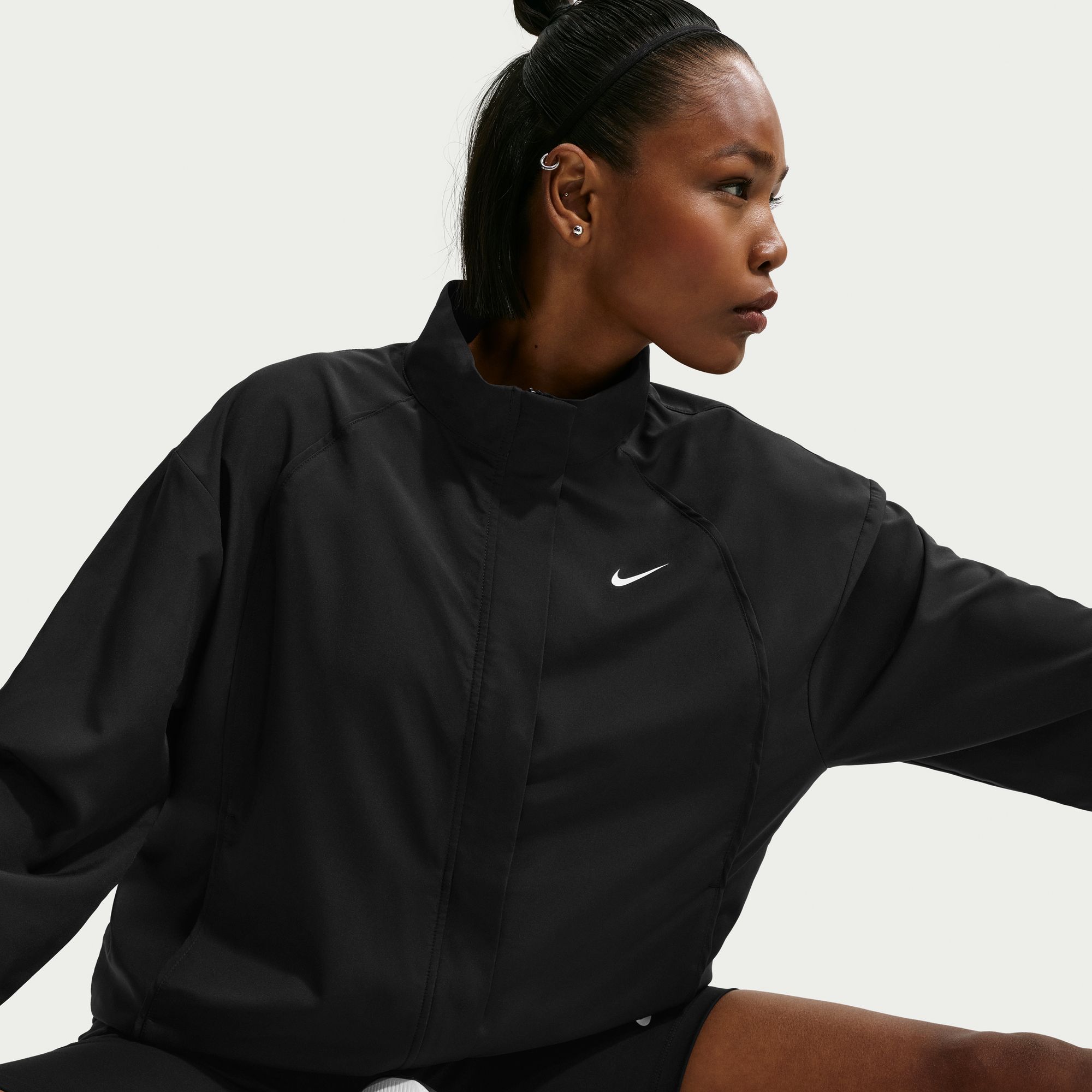 Nike Chaqueta Dri-FIT One, NEGRO, hi-res
