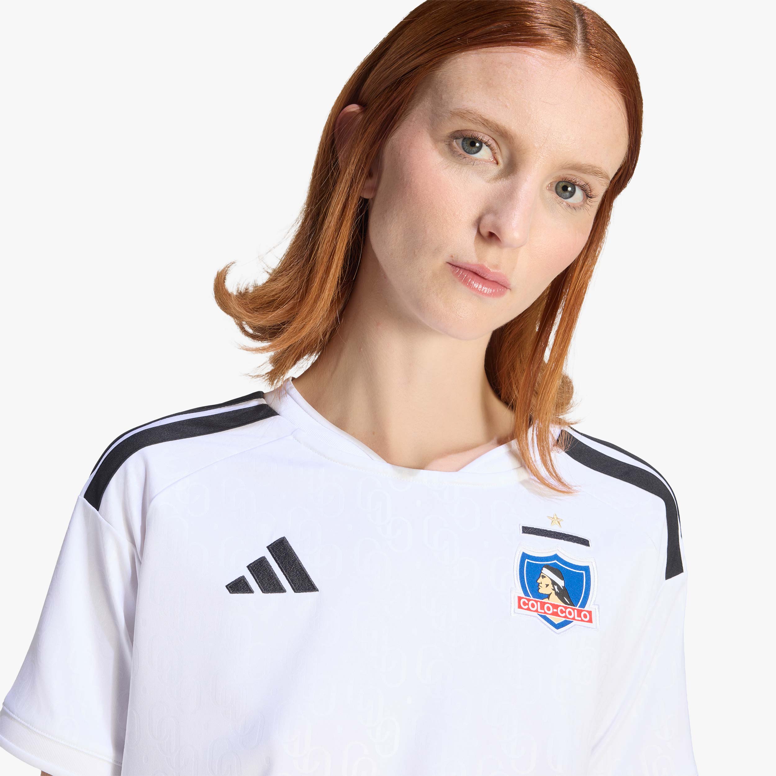 adidas Camiseta Colo-Colo Local 2026 Mujer, BLANCO, hi-res