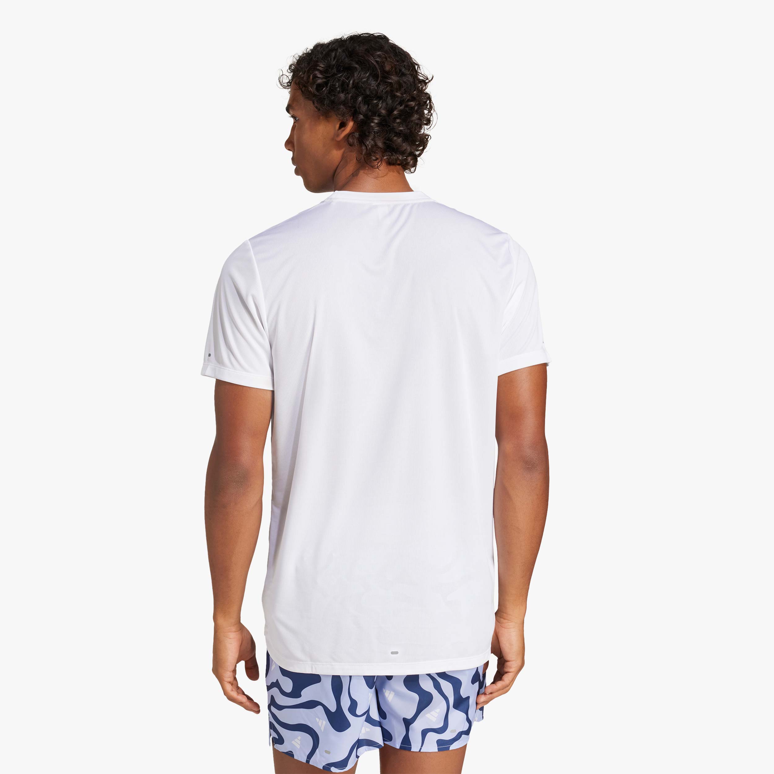 adidas Polera Run It Brand Love, BLANCO, hi-res