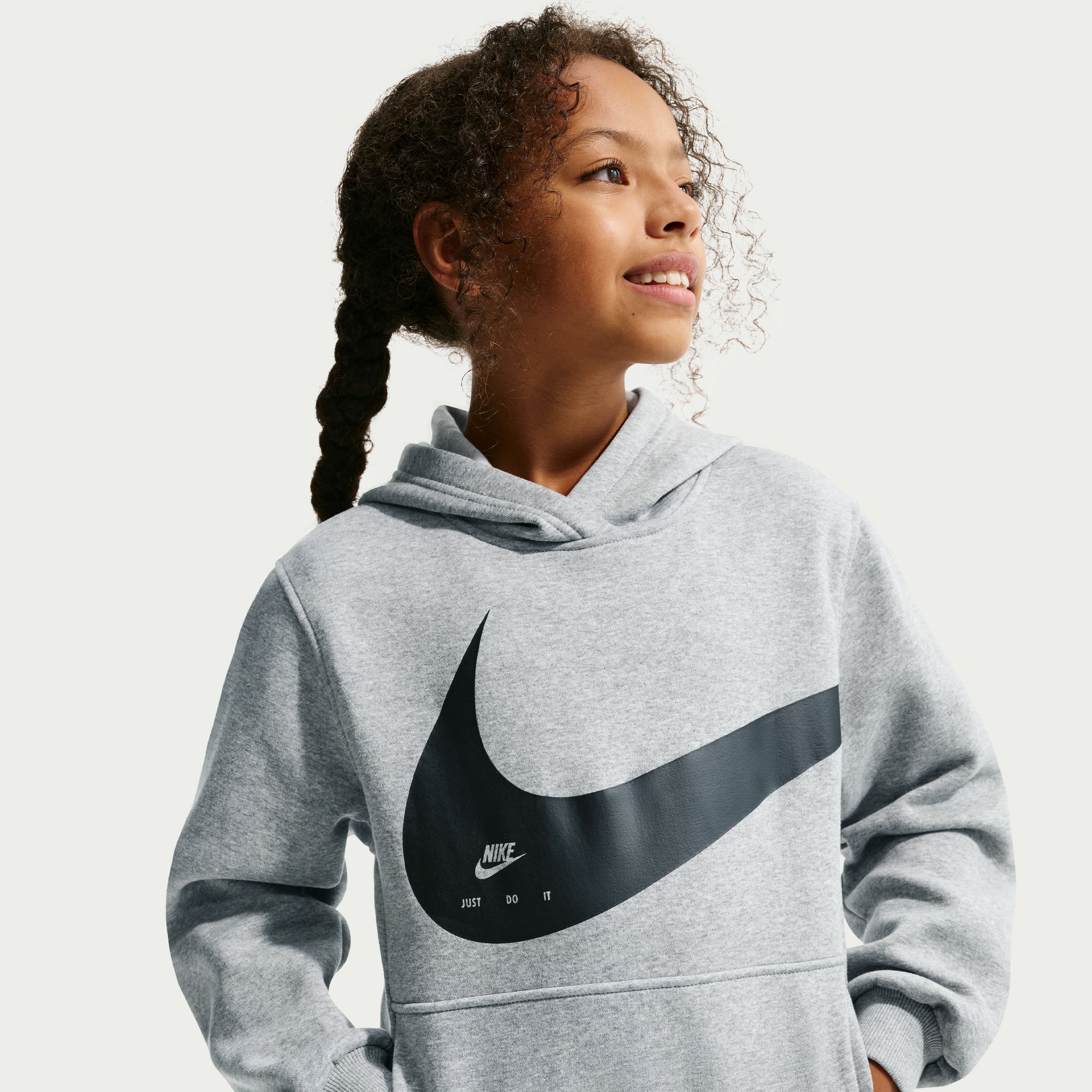 Nike Poler&oacute;n Sportswear Club, NEGRO, hi-res