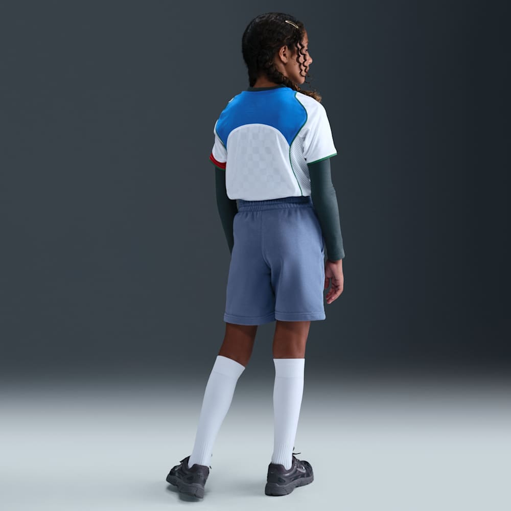 Nike Shorts Sportswear Club Fleece, AZUL, hi-res