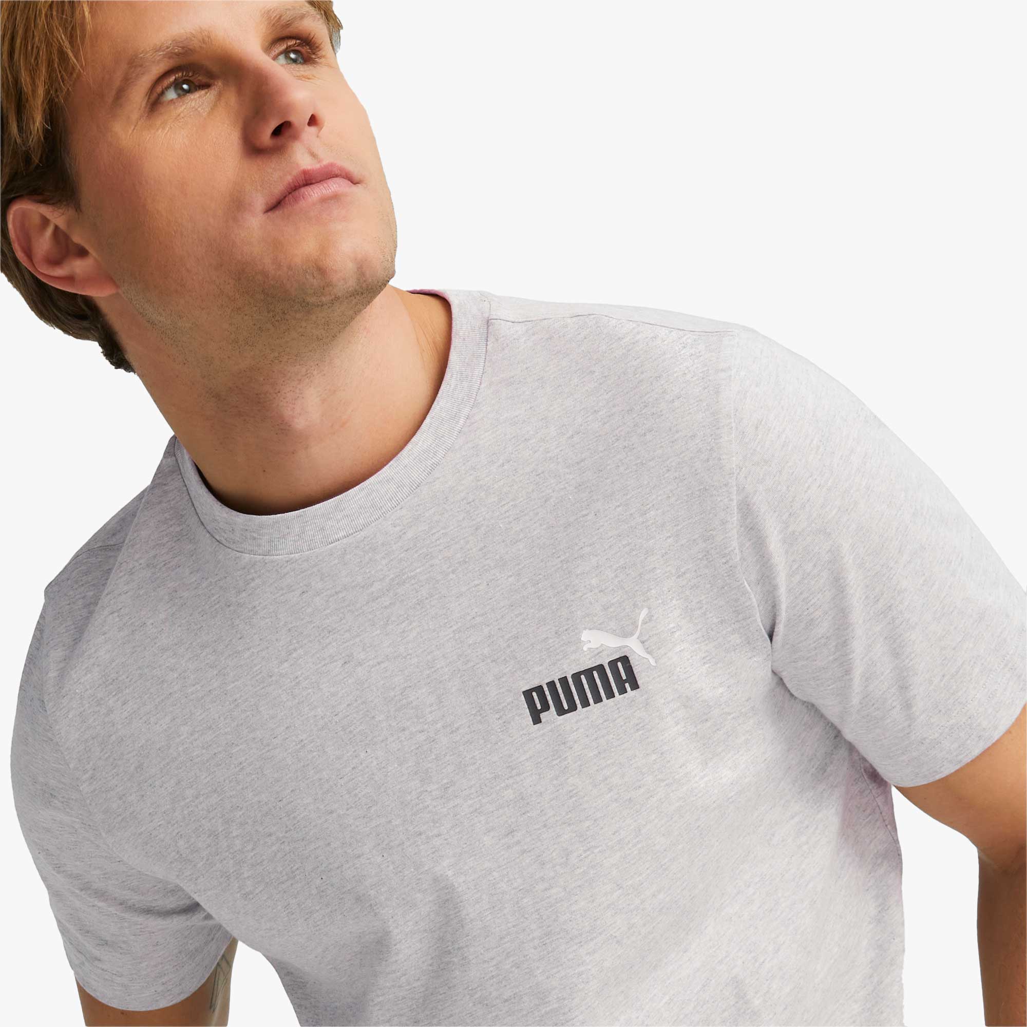 Puma Polera Essentials, GRIS, hi-res