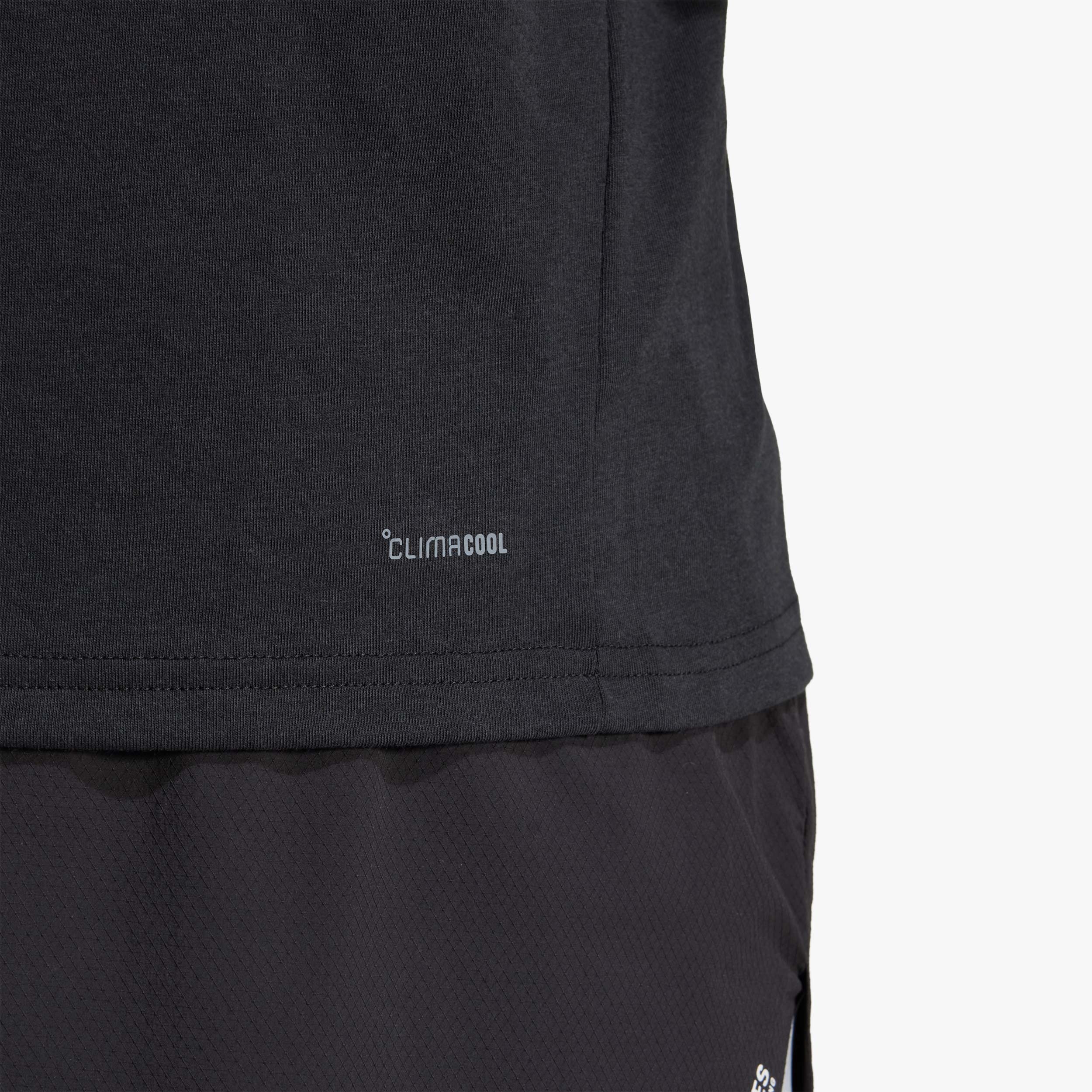 adidas Polera Climacool Training Camo Logo Graphic, NEGRO, hi-res