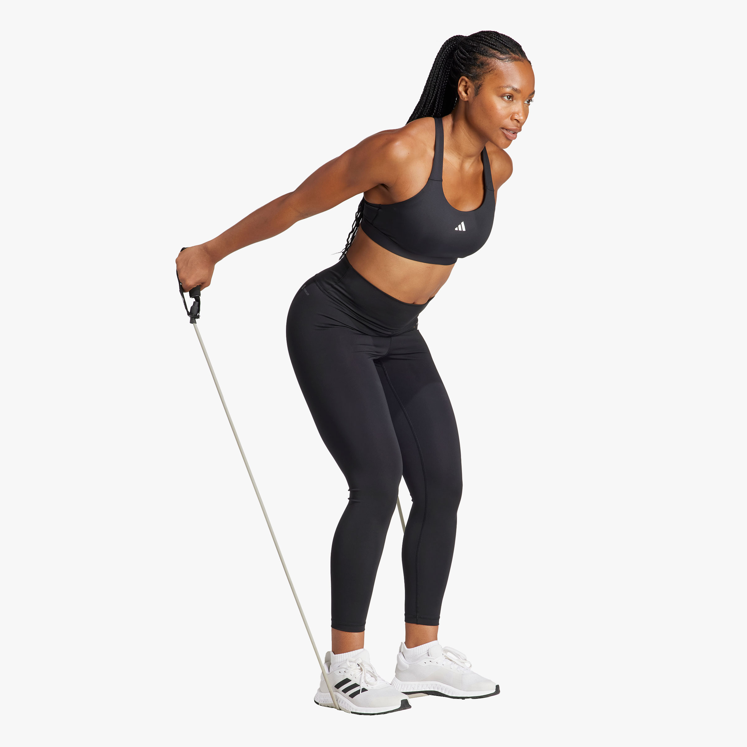 adidas Top Deportivo TLRDREACT Soporte Alto, NEGRO, hi-res