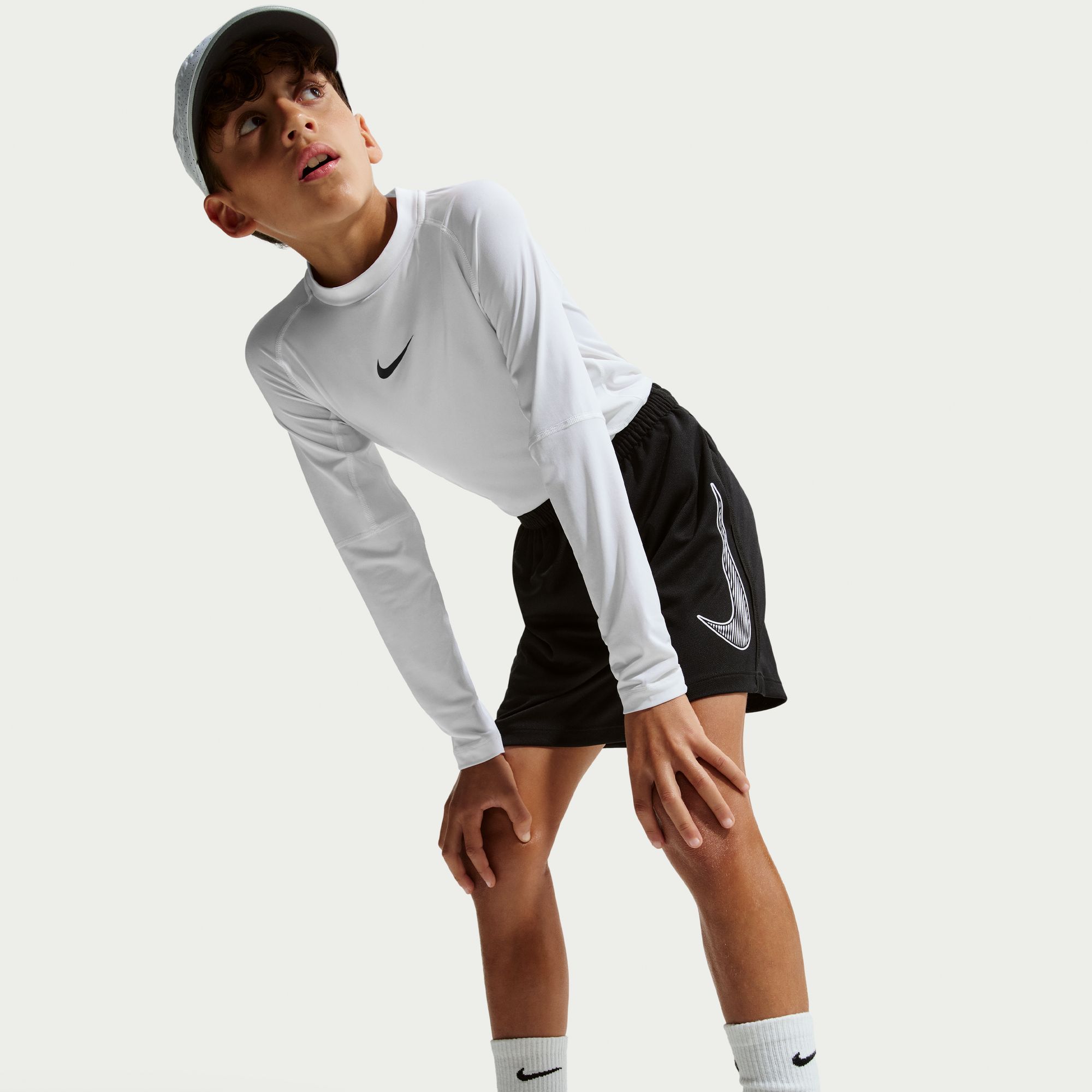 Nike Shorts Multi Ni&ntilde;o, NEGRO, hi-res