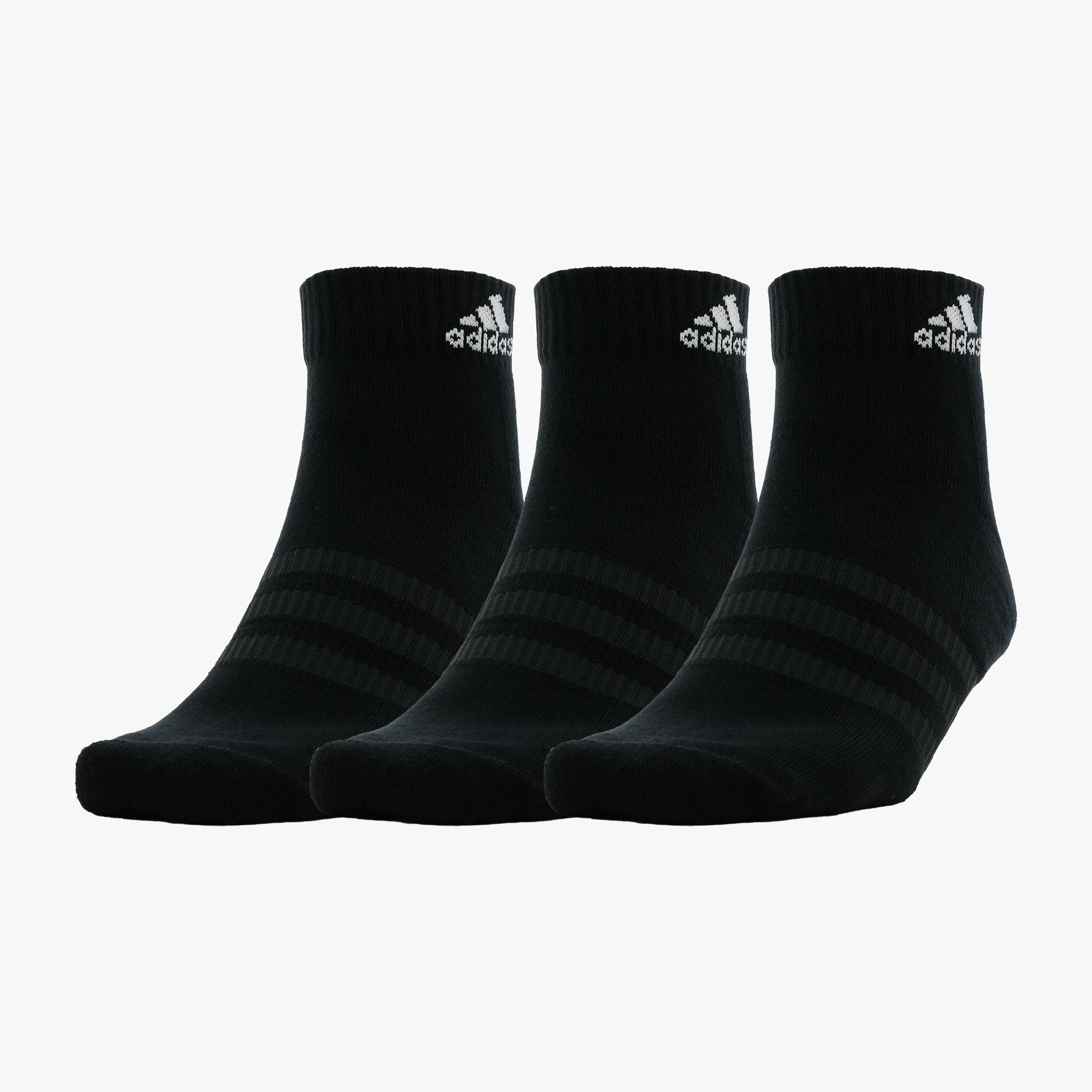 adidas Calcetines Acolchados Sportswear Tobilleras 3 Pares, NEGRO, hi-res
