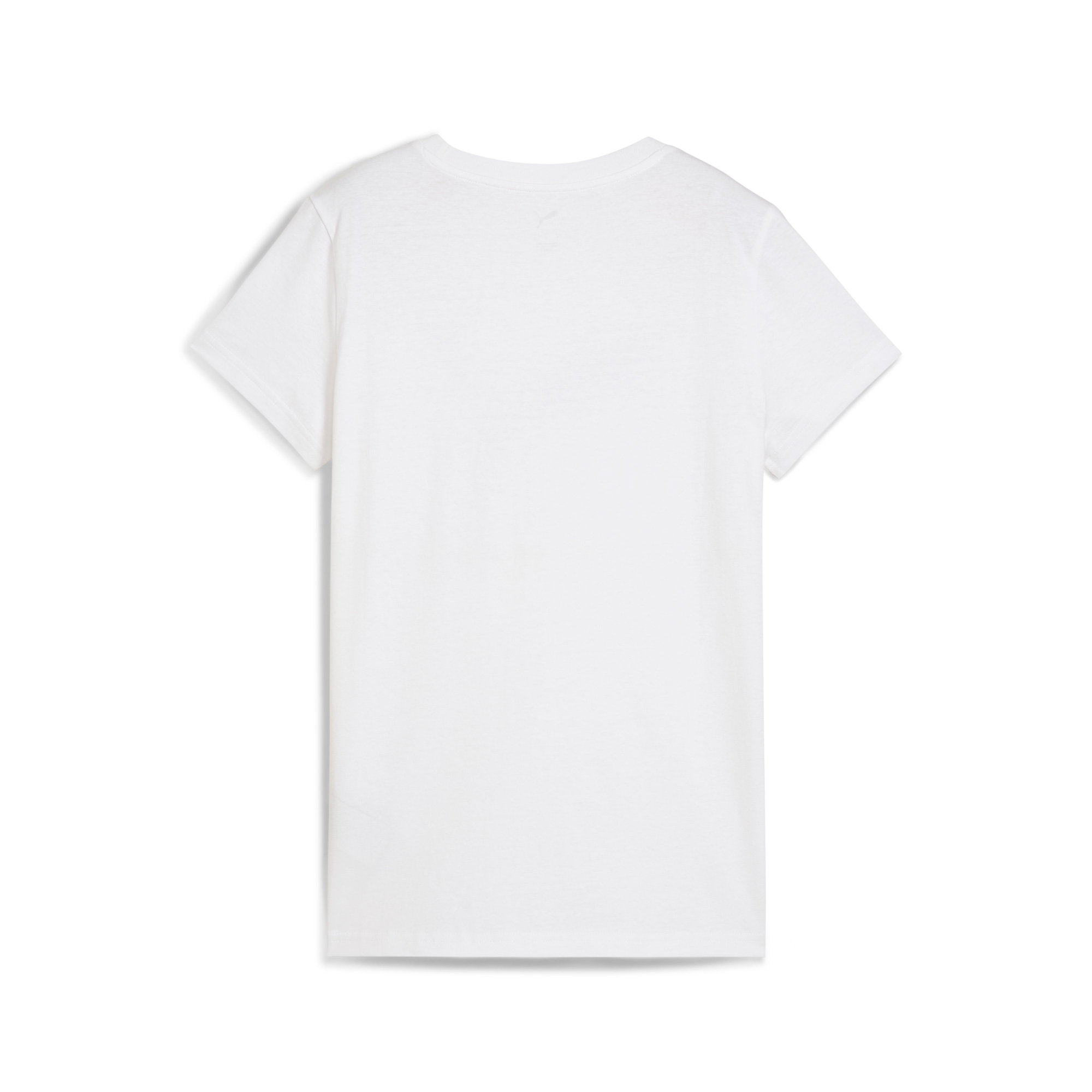 Polera Graphics Floral Cat Logo, BLANCO, hi-res